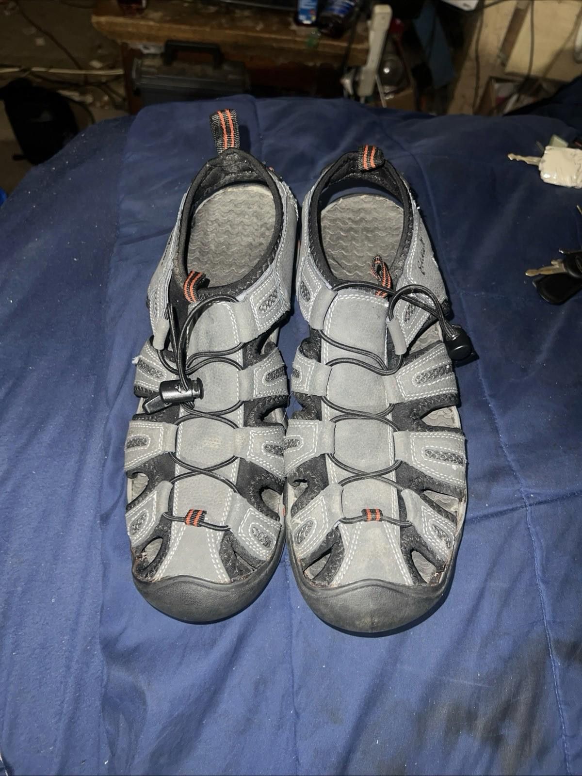 Eddie Bauer Eddie Bauer Men's Water Sandal Size 11 Grey Size US 11 / EU 44 - 10 Thumbnail
