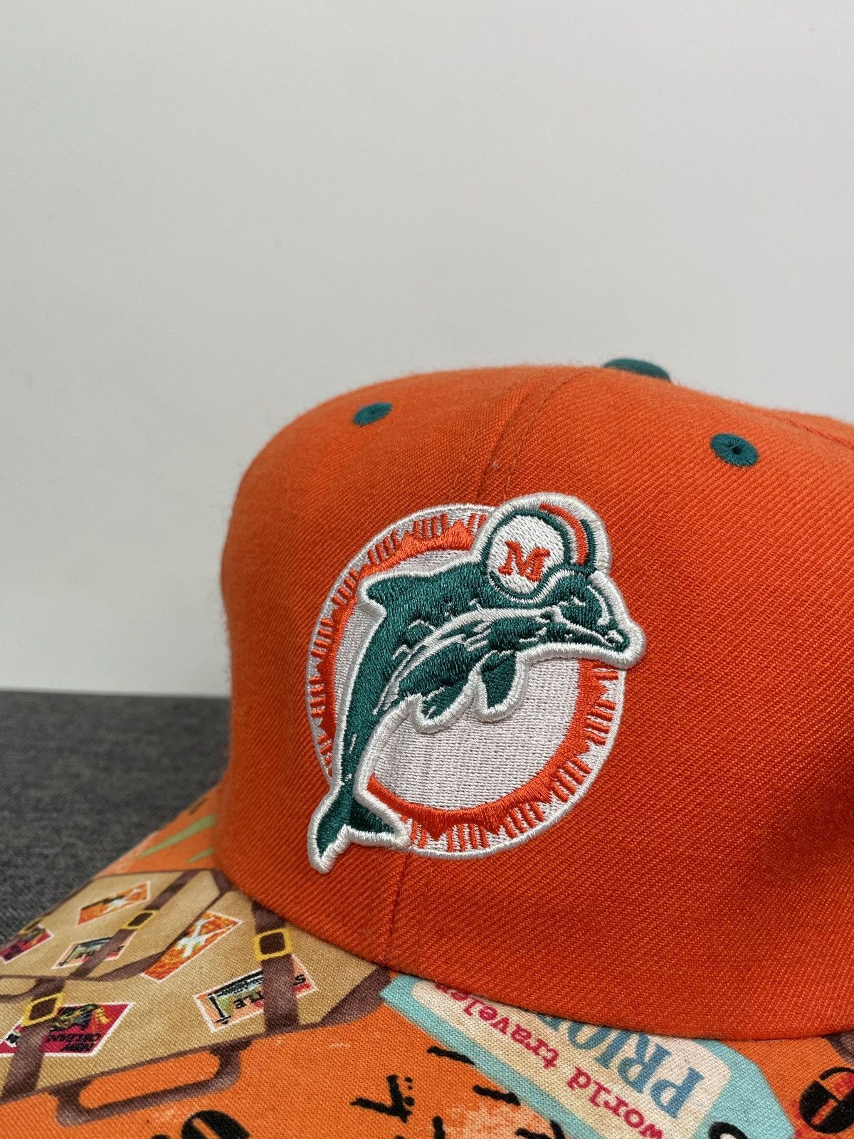 NFL × Vintage Vintage NFL Miami Dolphins Hat Cap Size ONE SIZE - 2 Thumbnail