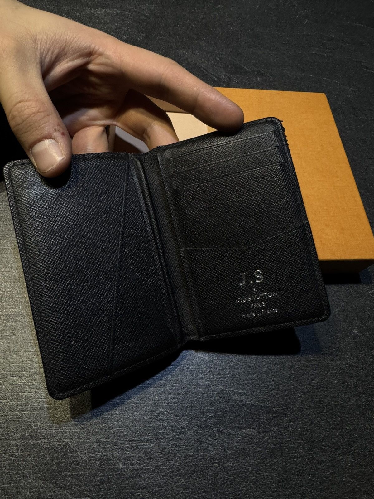 Designer × Leather × Louis Vuitton Louis Vuitton Pocket Organizer Daimer wallet Size ONE SIZE - 6 Thumbnail