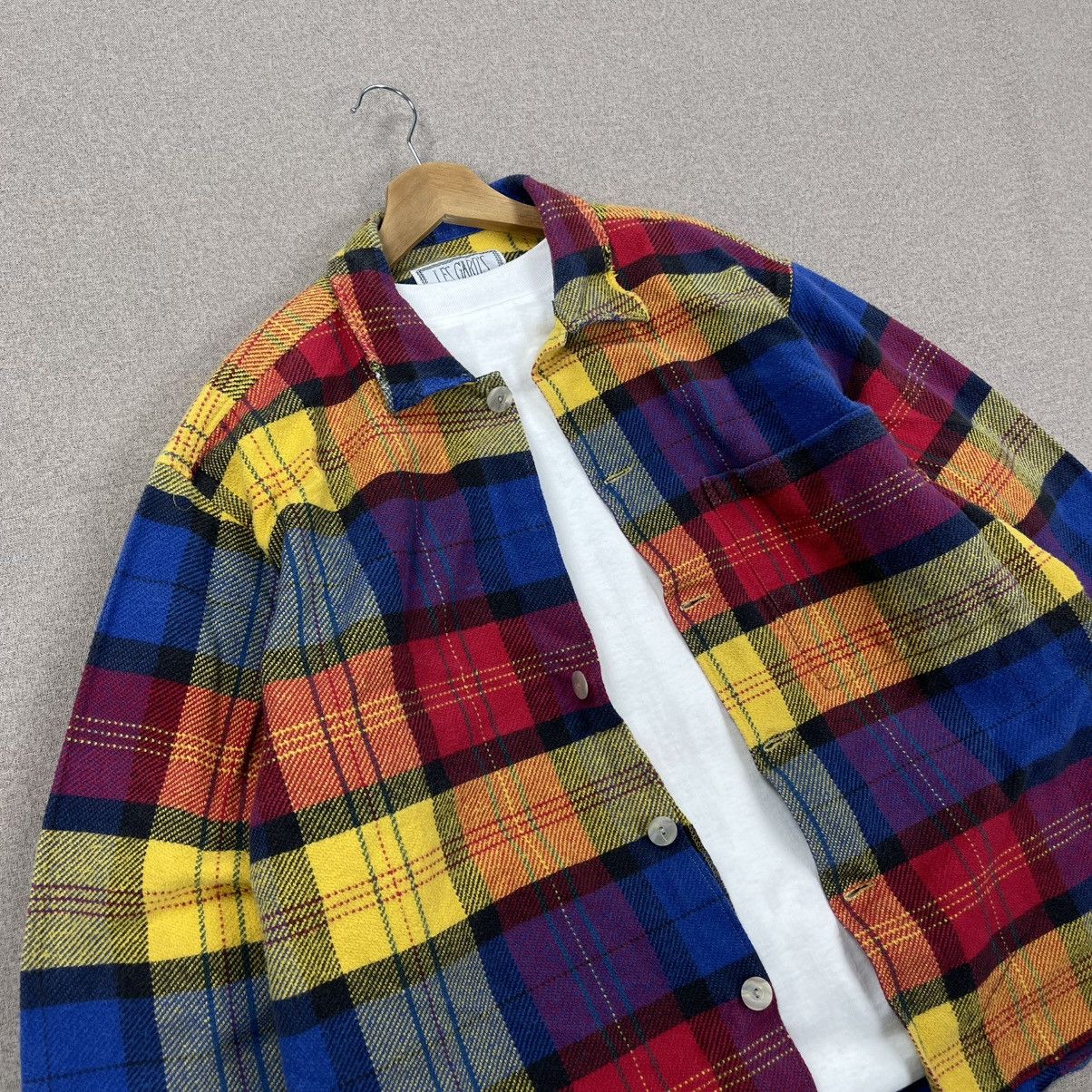 Flannel VINTAGE CROPPED FLANNEL SHIRT DISTRESSED BOXY Size US S / EU 44-46 / 1 - 3 Thumbnail