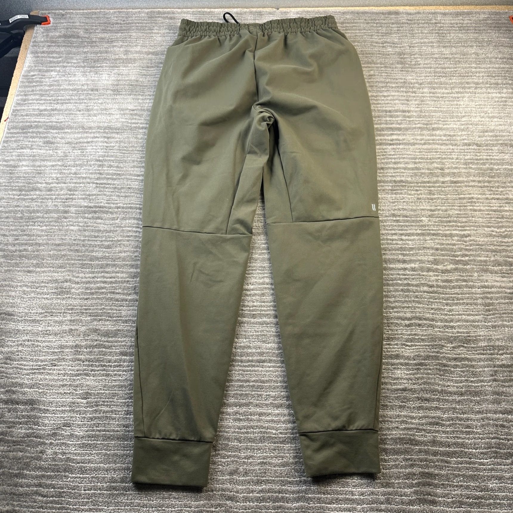 Vintage Nobull Pants Mens Medium Green Lightweight Sweatpants Joggers Gym Training Size US 28 / EU 44 - 2 Thumbnail