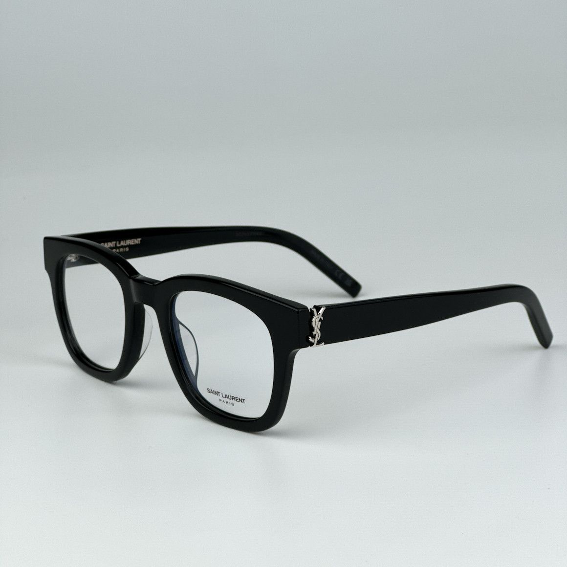 Yves Saint Laurent NEW Saint Laurent SLM124 OPT 001 Cat Eye Unisex Eyeglasses Size ONE SIZE - 4 Thumbnail