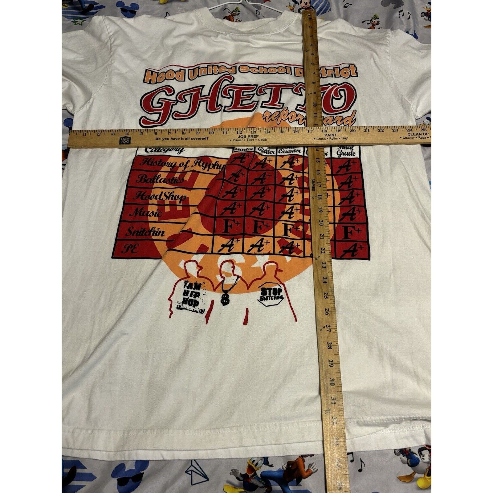 Other vintage hood united school district white y2k T-shirt 2x Size US XXL / EU 58 / 5 - 4 Thumbnail