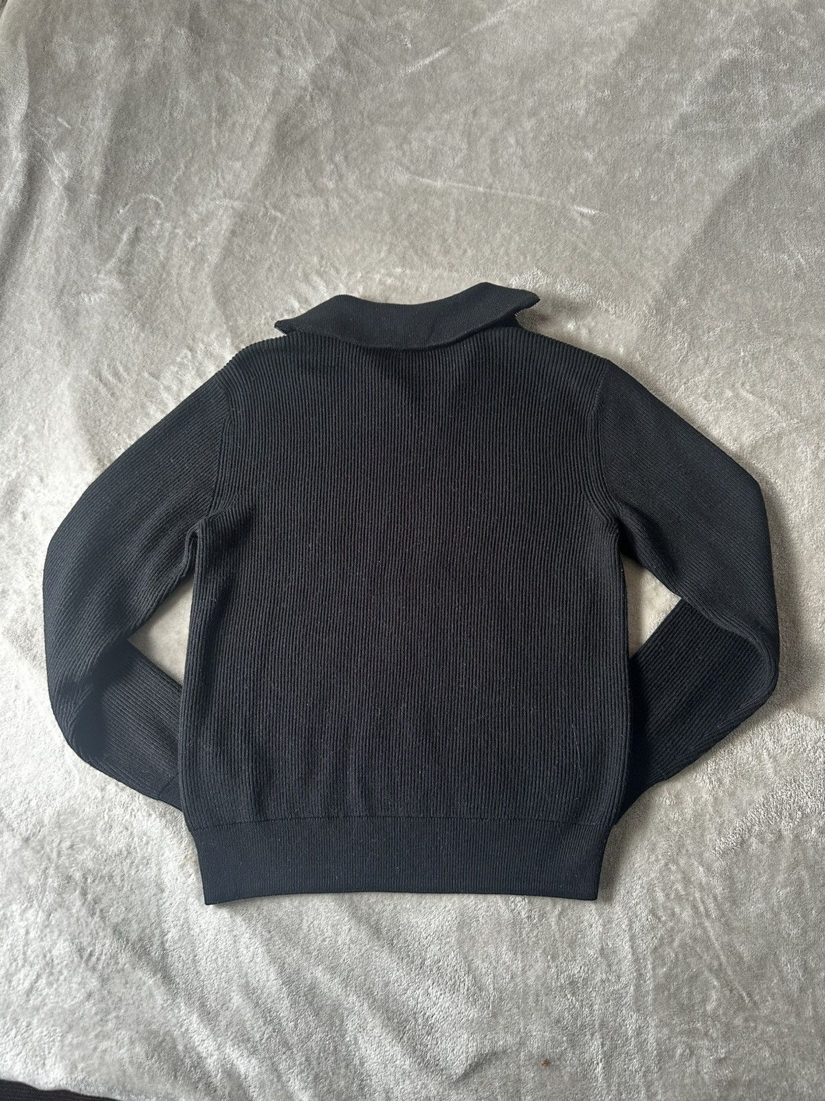 Armani Exchange Quarter zip black sweater Size M / US 6-8 / IT 42-44 - 3 Thumbnail