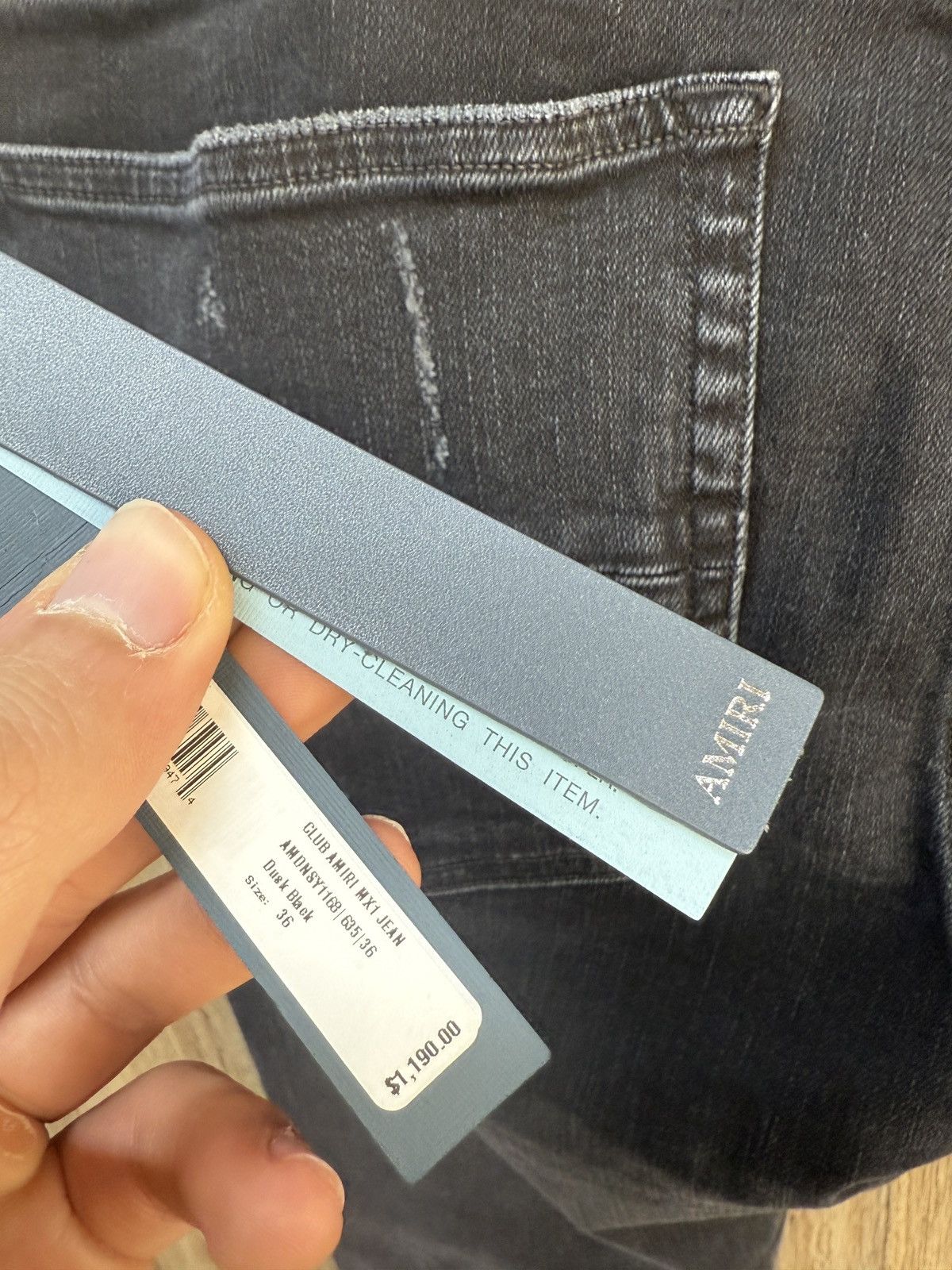 Amiri Amiri Club Hollywood Denim Jeans Size US 36 / EU 52 - 10 Thumbnail
