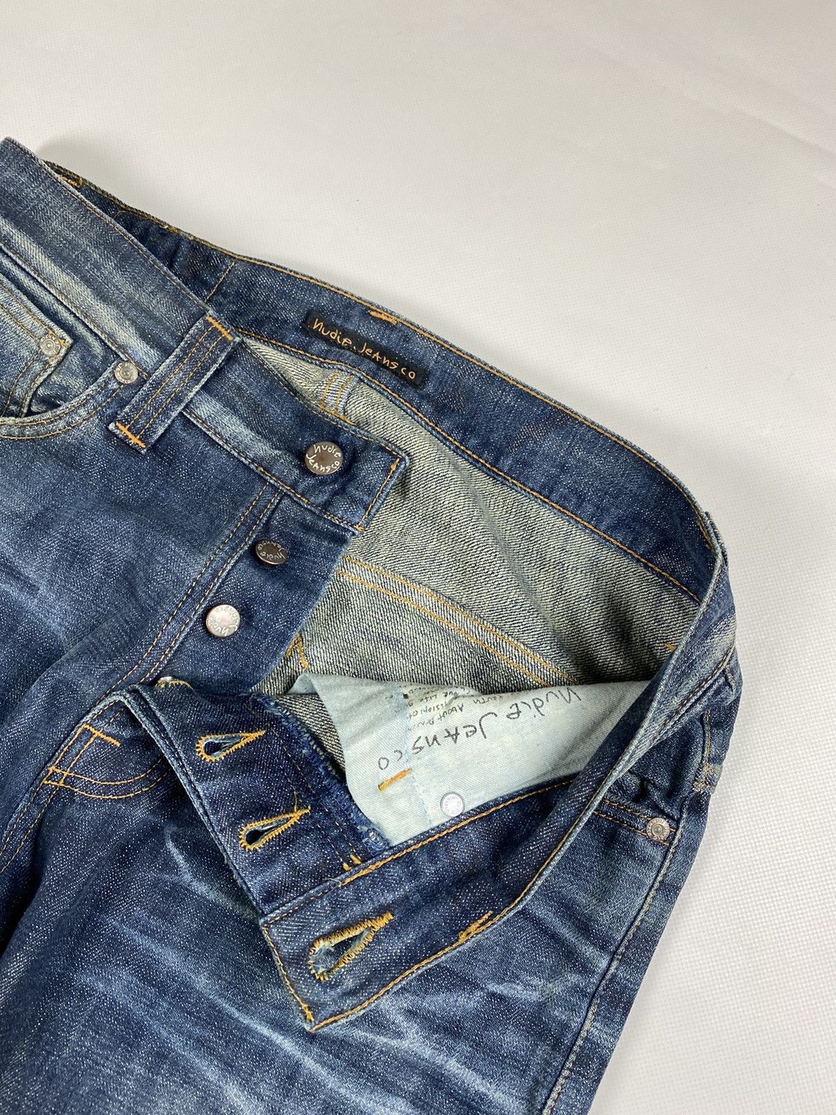 Nudie Jeans Nudie Jeans Co Even Steven Original Selvage Denim Jeans Size US 30 / EU 46 - 15 Thumbnail