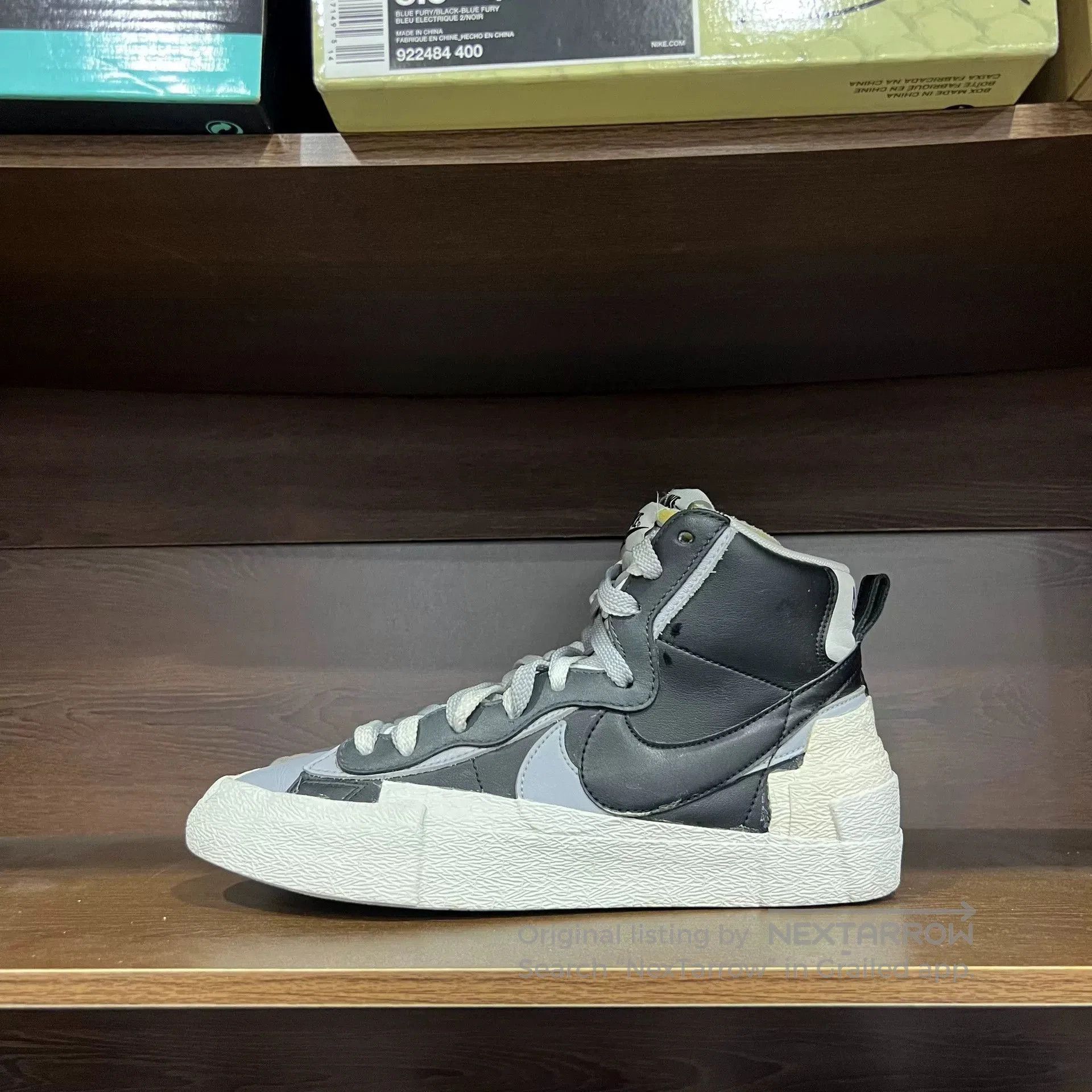 Sacai Nike x sacai Blazer High Top. Size US 9 / EU 42 - 1 Thumbnail