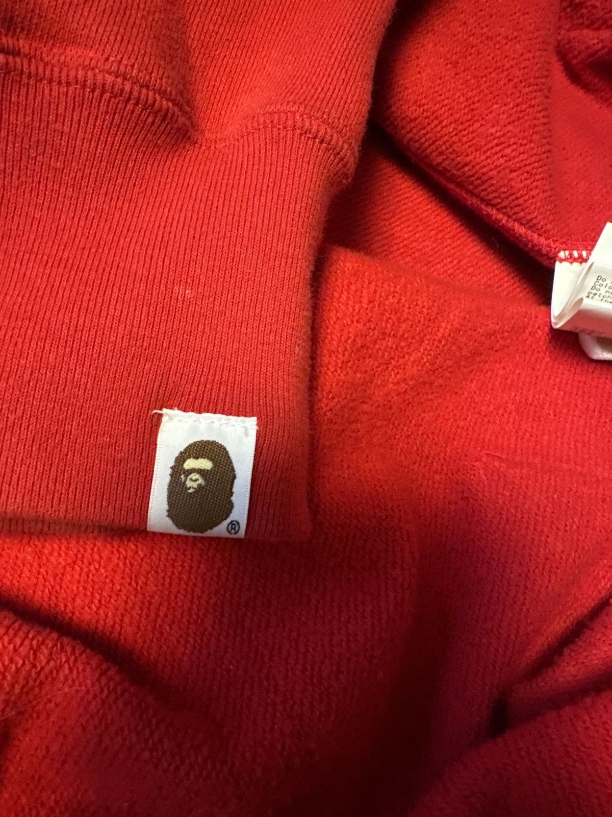 Bape Red Camo BAPE hoodie full zip shark mouth Size US XL / EU 56 / 4 - 3 Thumbnail