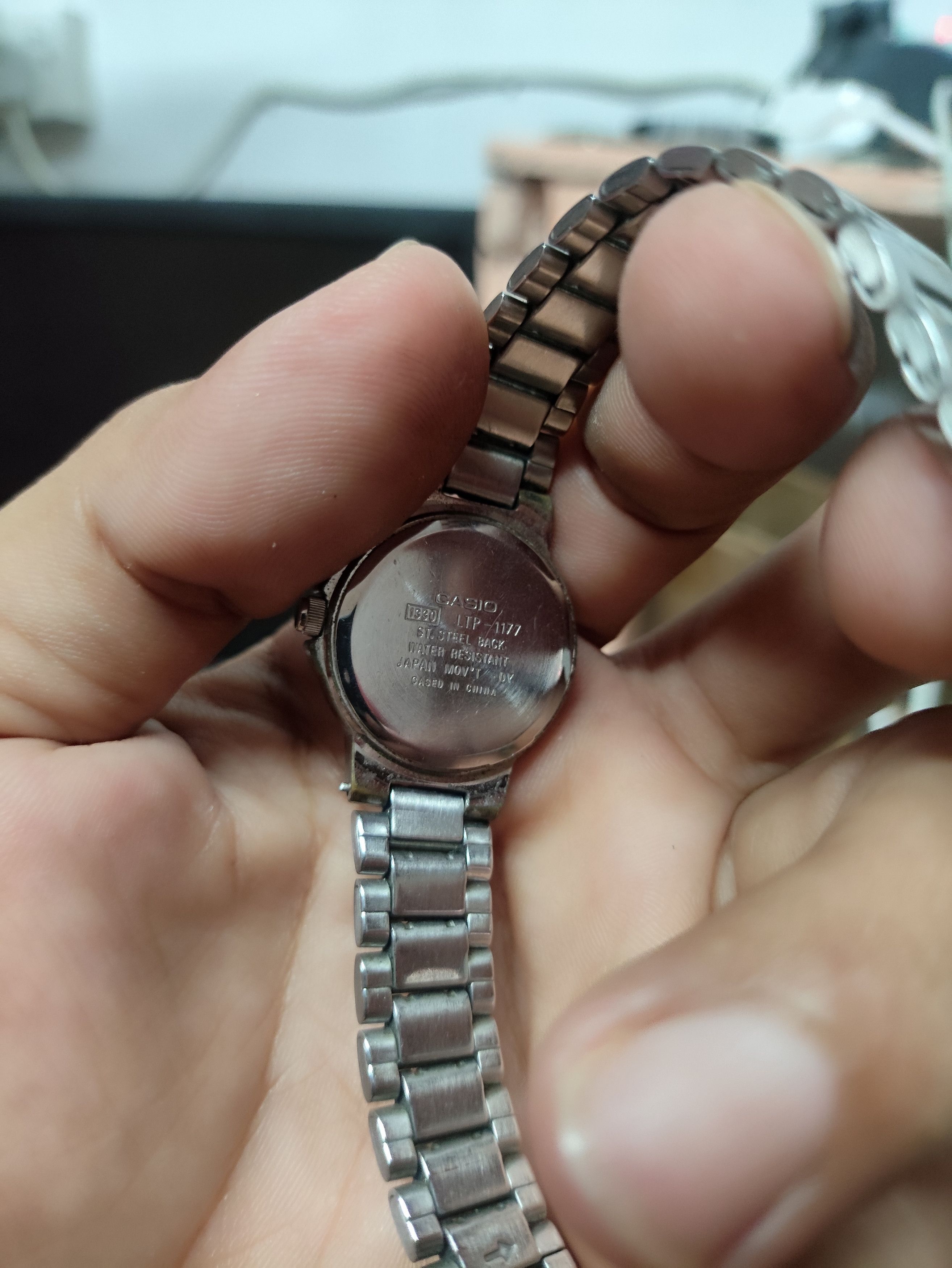 Casio × Japanese Brand × Vintage CASIO QUARTZ LADIES WATCH (LTP-1177) STAINLESS STEEL Size ONE SIZE - 6 Thumbnail