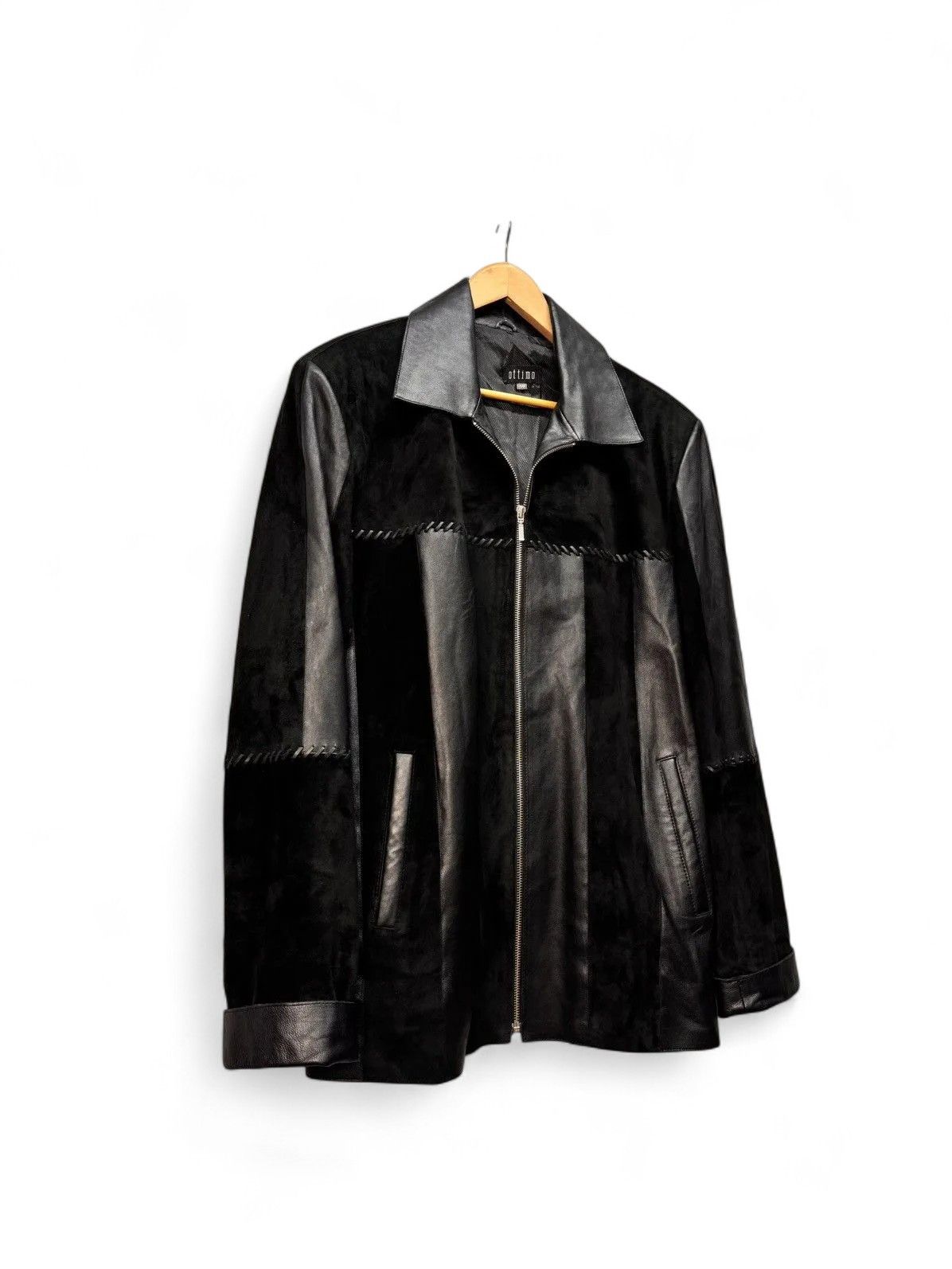 14th Addiction Y2K Vintage Leather Jacket Ifsixwasnine Crazy Style Size US L / EU 52-54 / 3 - 10 Thumbnail