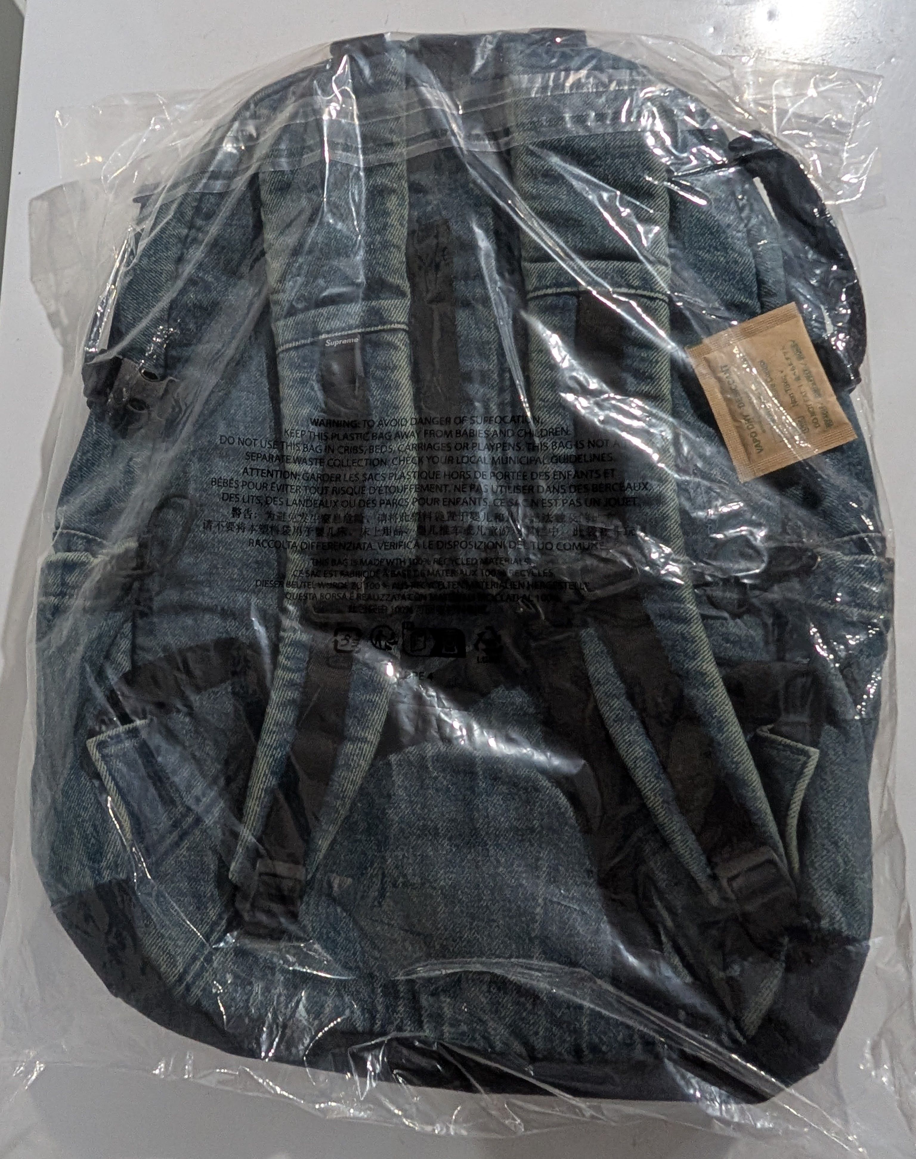 Supreme Supreme Denim Backpack Size ONE SIZE - 9 Thumbnail