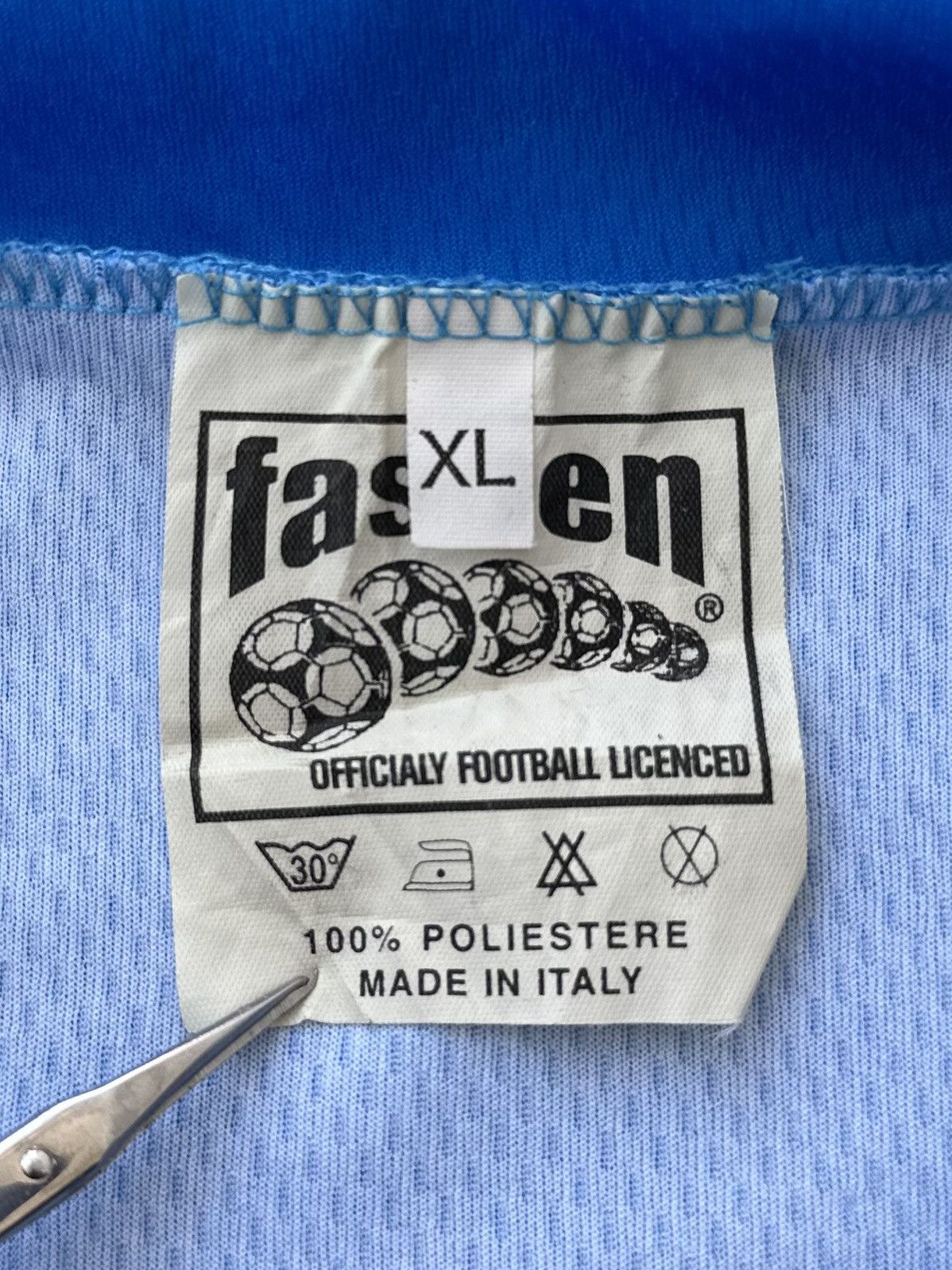 Vintage Italy National Team 2002 World Cup Shirt Faspen Men's XL Size US L / EU 52-54 / 3 - 7 Thumbnail