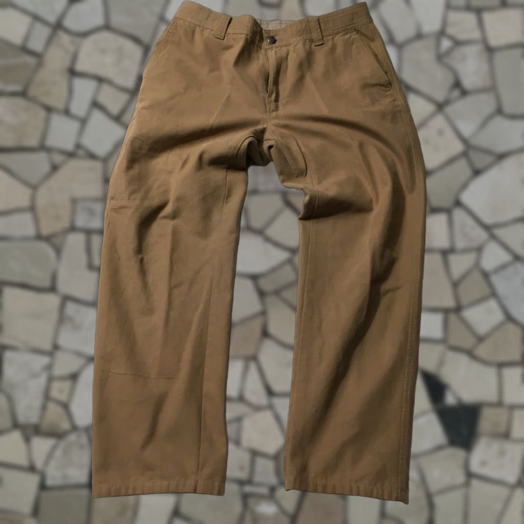 Vintage Columbia Pants Mens 34 Canvas Regular Fit Straight Leg Tan Outdoors 100% Cotton Size US 34 / EU 50 - 1 Thumbnail