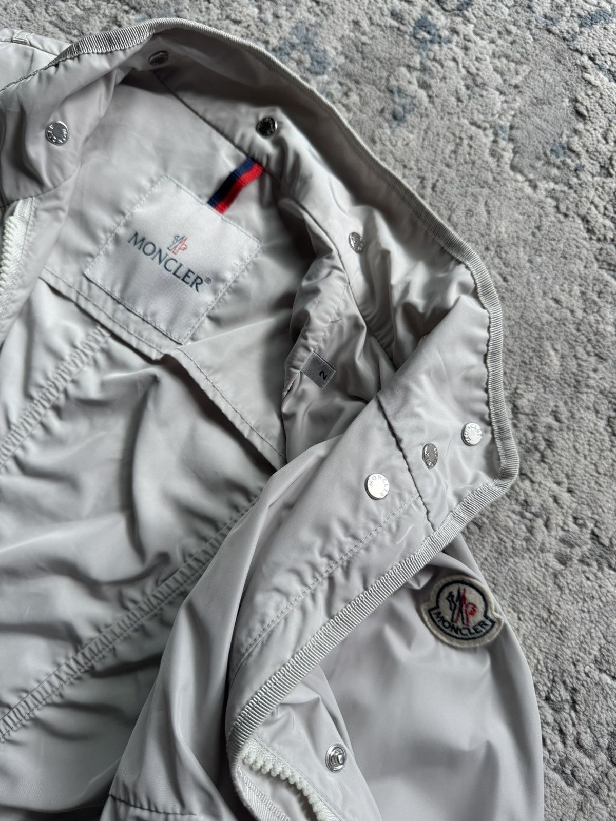 Moncler Moncler Argelia Nylon Jacket Size 2 Made In Armenia Size XS / US 0-2 / IT 36-38 - 7 Thumbnail