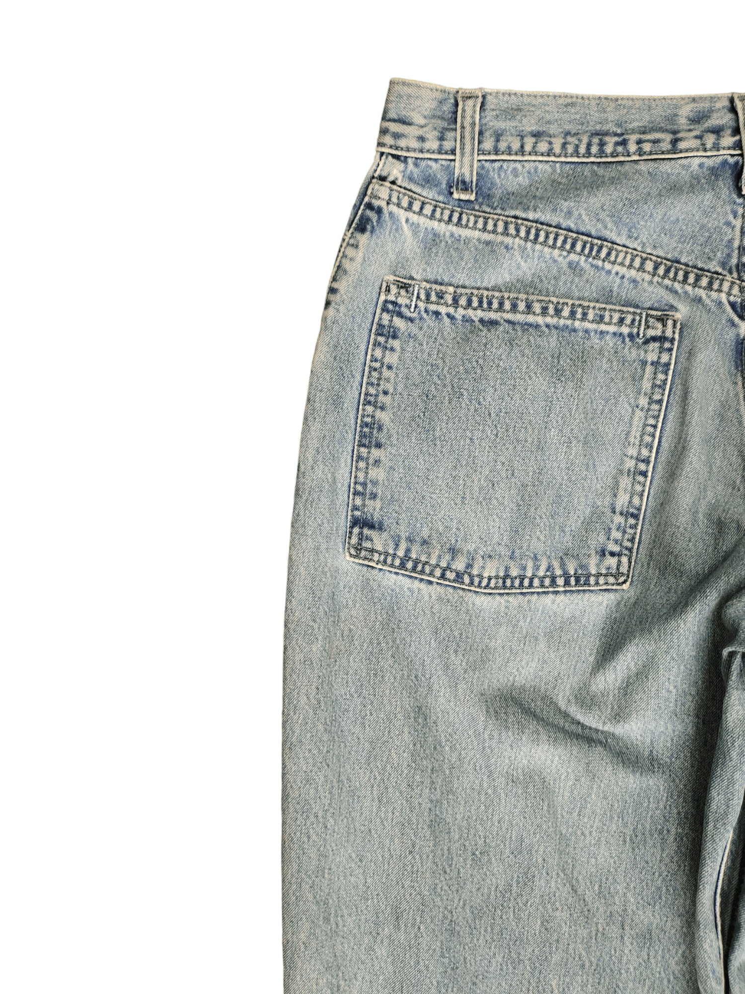Levi's Vintage Clothing Baggy Jeans 90s Levis Silvertab Wide leg Denim Baggy Fit Size US 33 - 14 Thumbnail