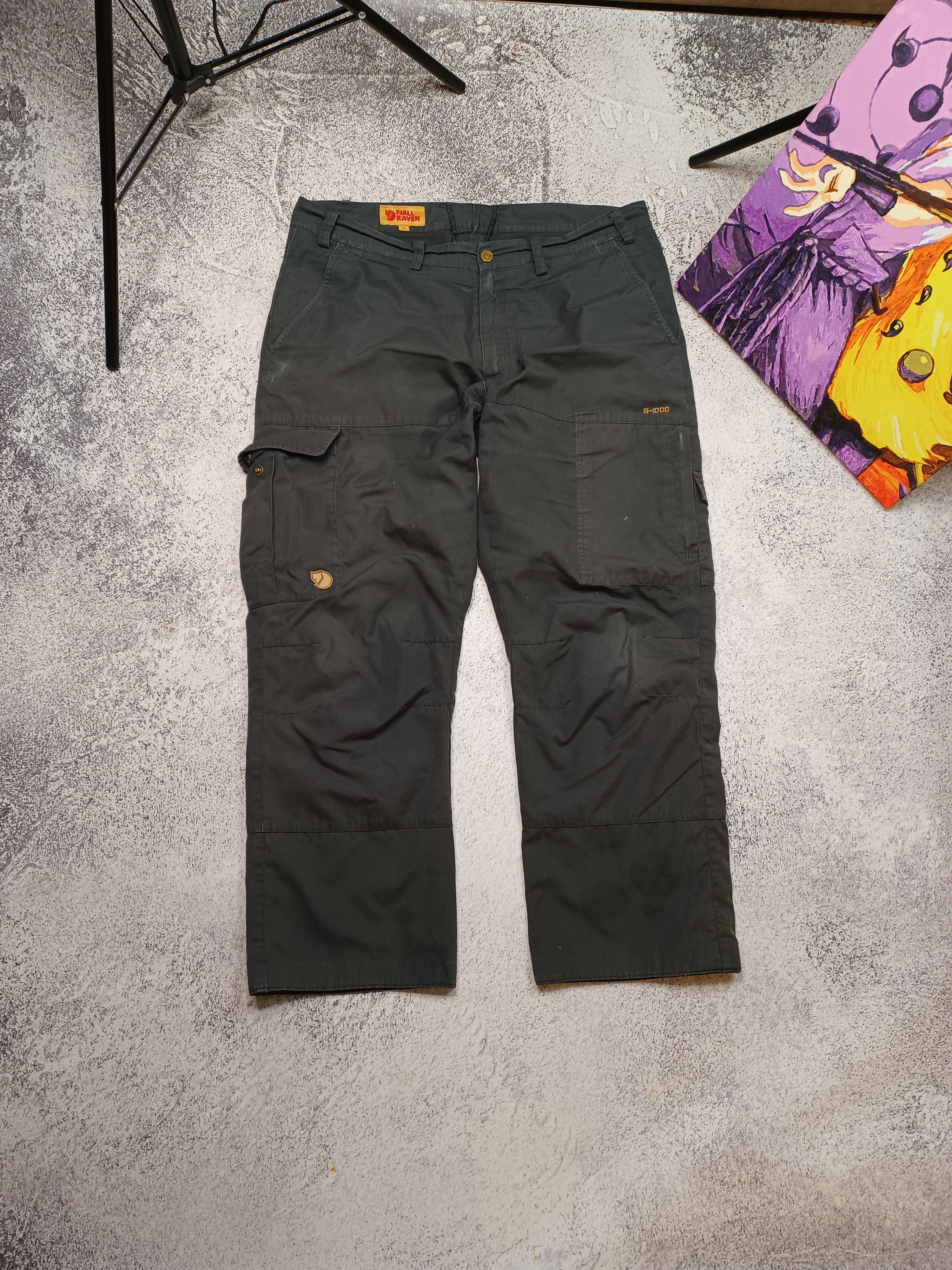 Fjallraven × Vintage Fjallraven g1000 Grey Pants Size US 36 / EU 52 - 3 Thumbnail