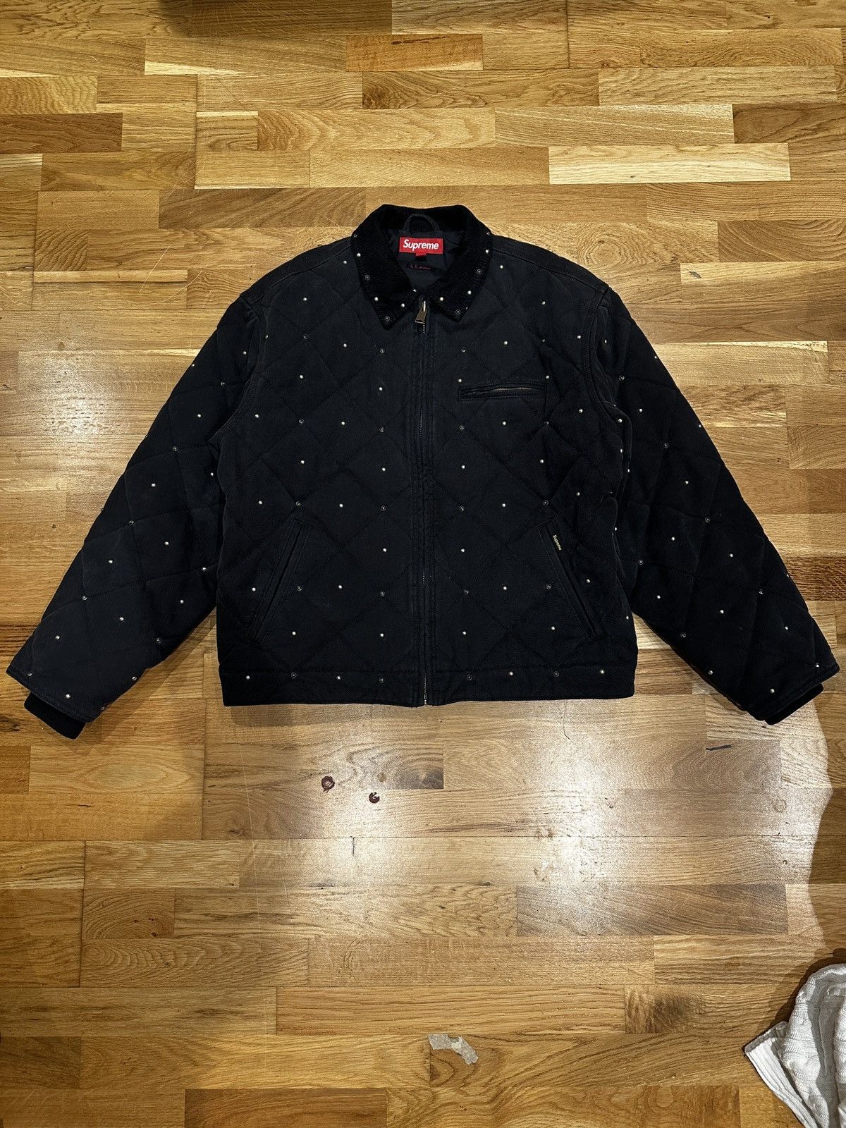 B.B. Simon × Supreme Supreme x B.B. Simon studded work jacket