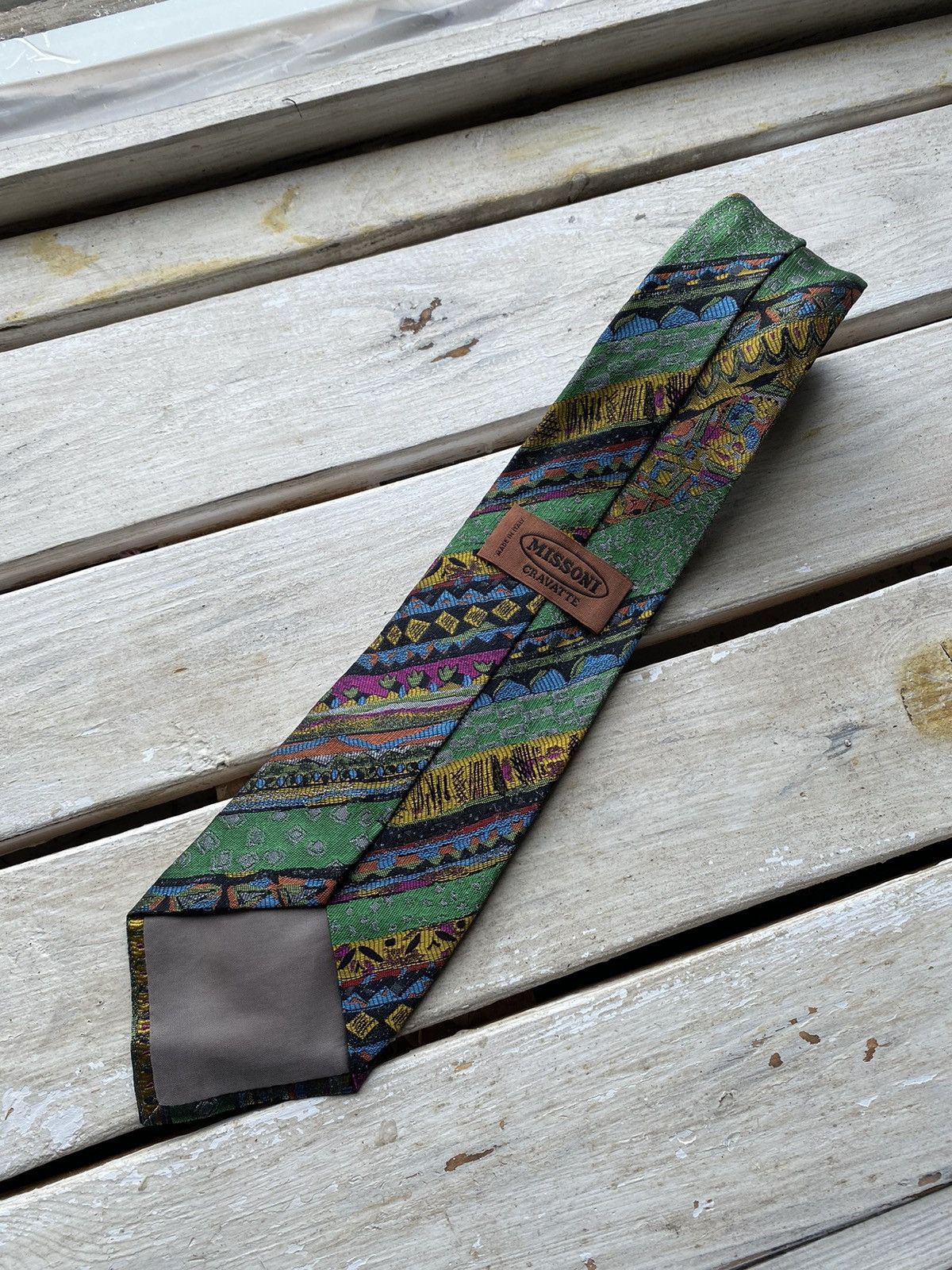 Missoni 🚨VERY RARE MISSONI SILK TIE VINTAGE Size ONE SIZE - 1 Thumbnail