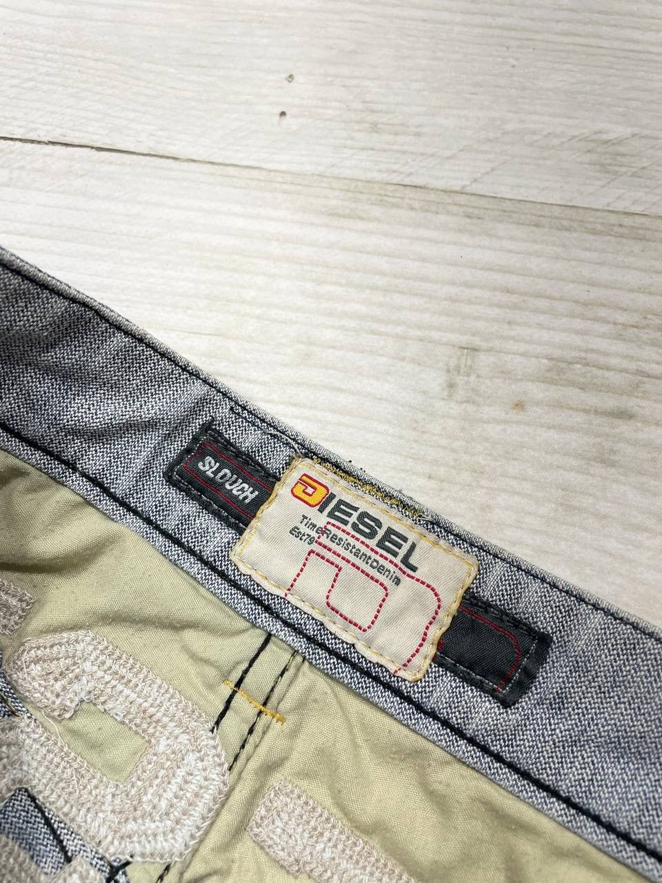 Diesel Vintage Diesel Denim Jeans Big Logo 90s Size US 30 / EU 46 - 13 Thumbnail
