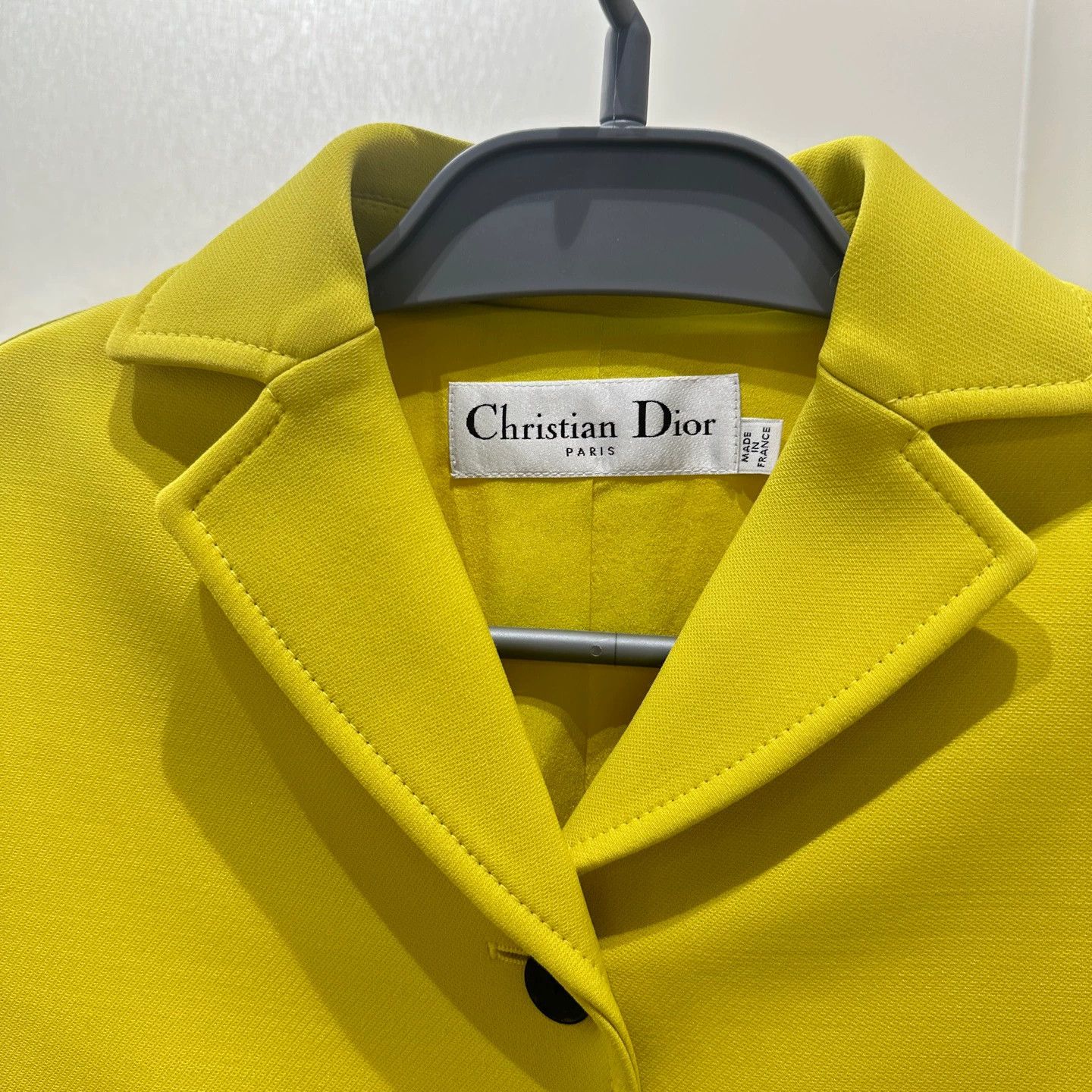 Christian Dior Monsieur Christian Dior mar98 Lemon Yellow Blazer 38 Size S / US 4 / IT 40 - 3 Thumbnail