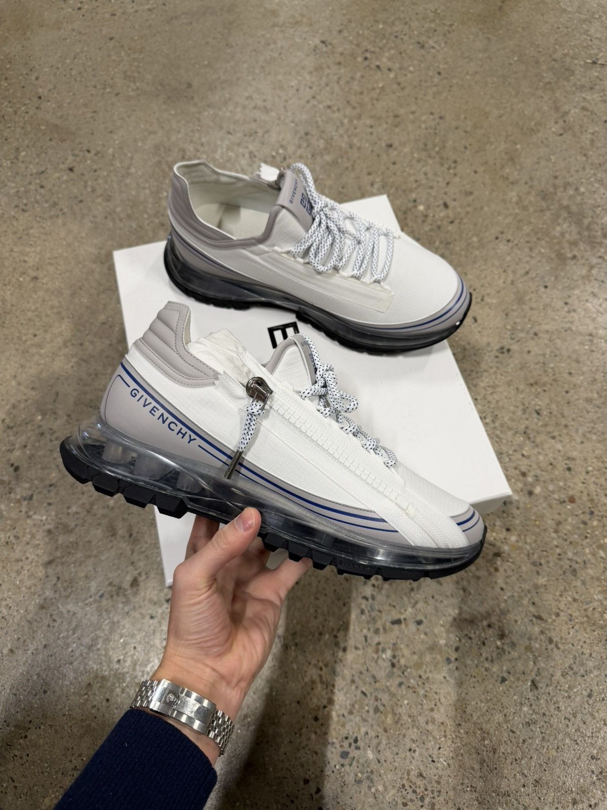 Givenchy Givenchy Spectre Runner Sneaker NEW 900$ Size US 12 / EU 45 - 3 Thumbnail