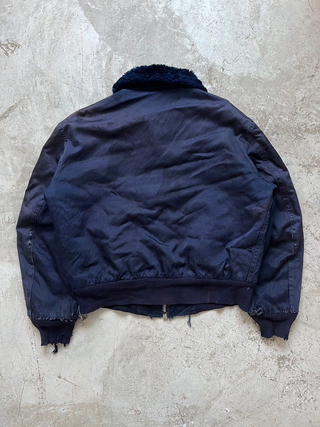 Vintage Vintage Aldencrest Line Fur Bomber Flight Jacket Size US M / EU 48-50 / 2 - 19 Thumbnail