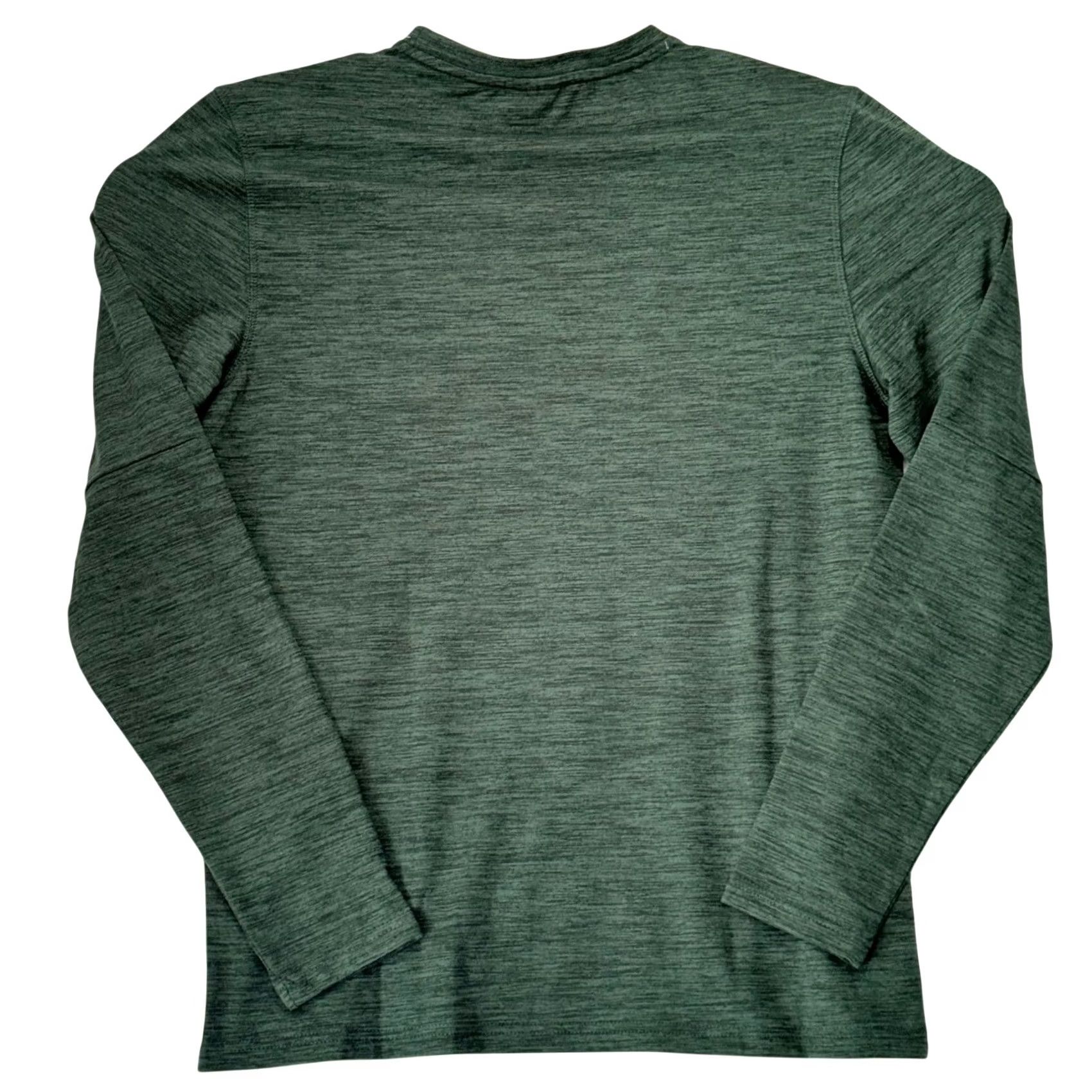 Vintage Mens Small Tech Crew Long Sleeve Ivy Green Zip Pocket Performance Goprcore NWT Size US S / EU 44-46 / 1 - 3 Thumbnail