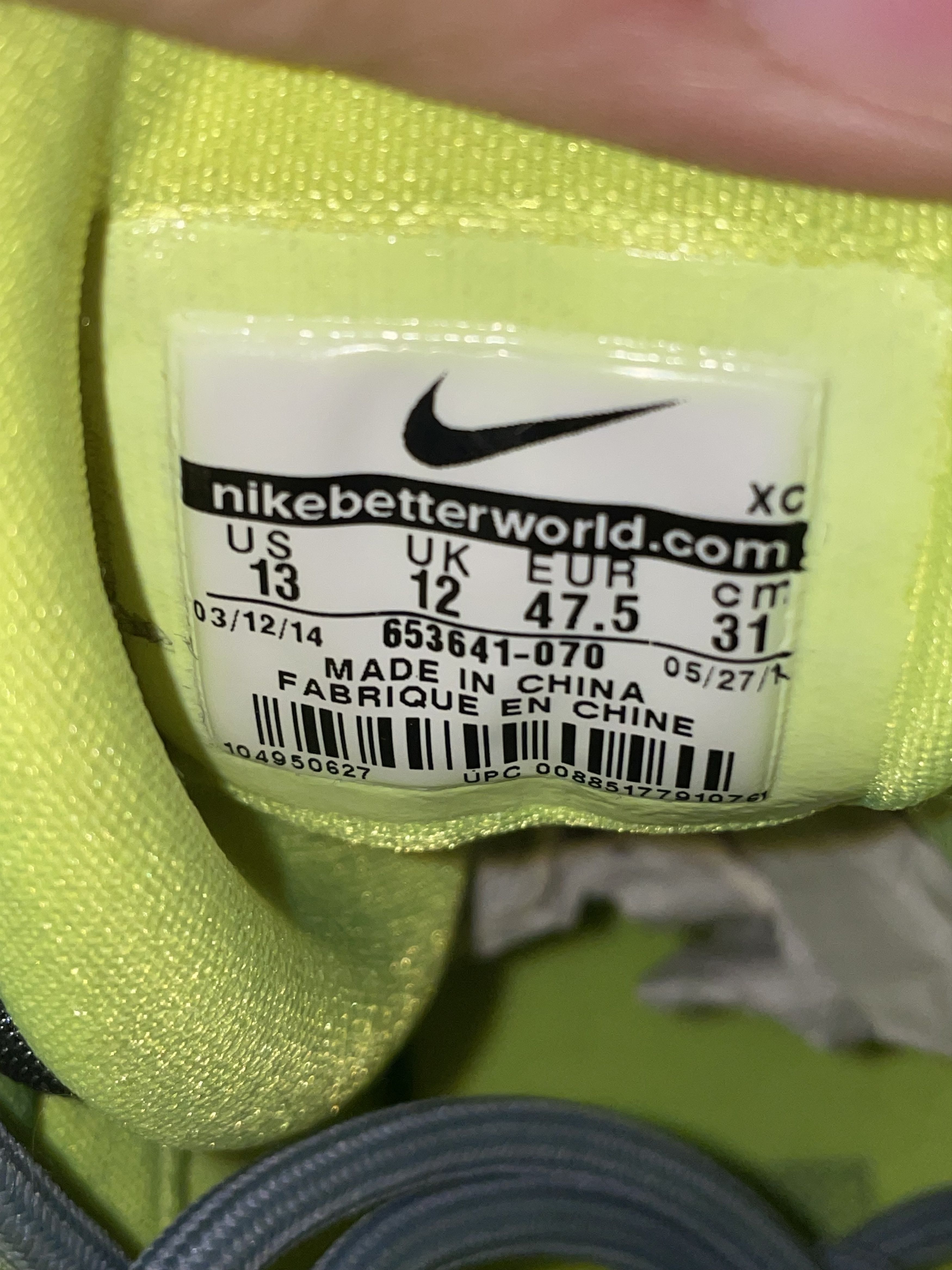 Nike Nike LeBron Zoom Soldier 8 'Magnet Grey' 653641-070 13 VNDS Size US 13 / EU 46 - 10 Thumbnail