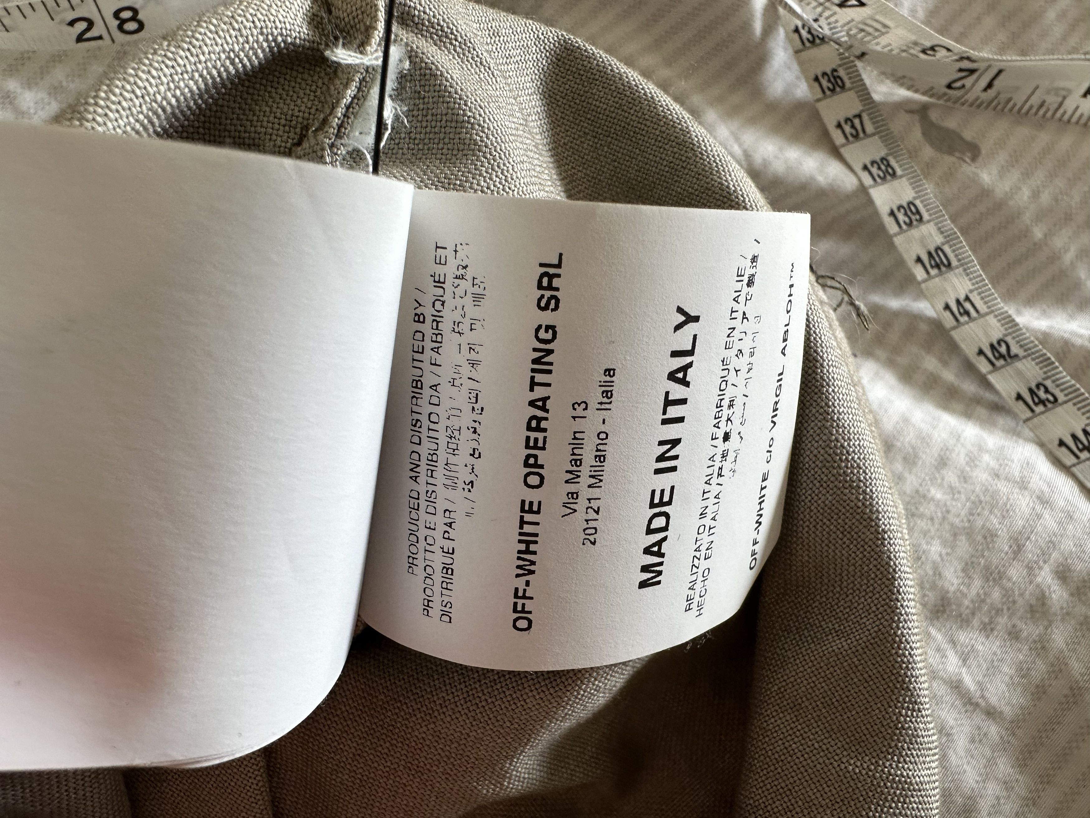 Off-White Off-White Incompiuto Camp Collar Shirt Size US S / EU 44-46 / 1 - 8 Thumbnail