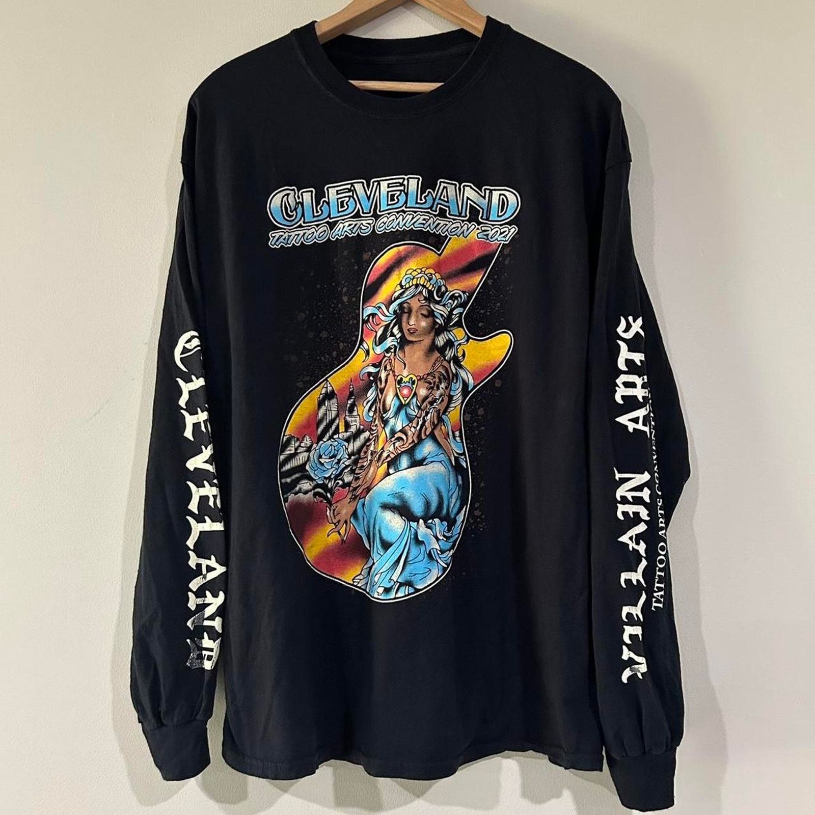 Other 2021 Cleveland Tattoo Arts Convention Shirt Size US XL / EU 56 / 4 - 1 Thumbnail