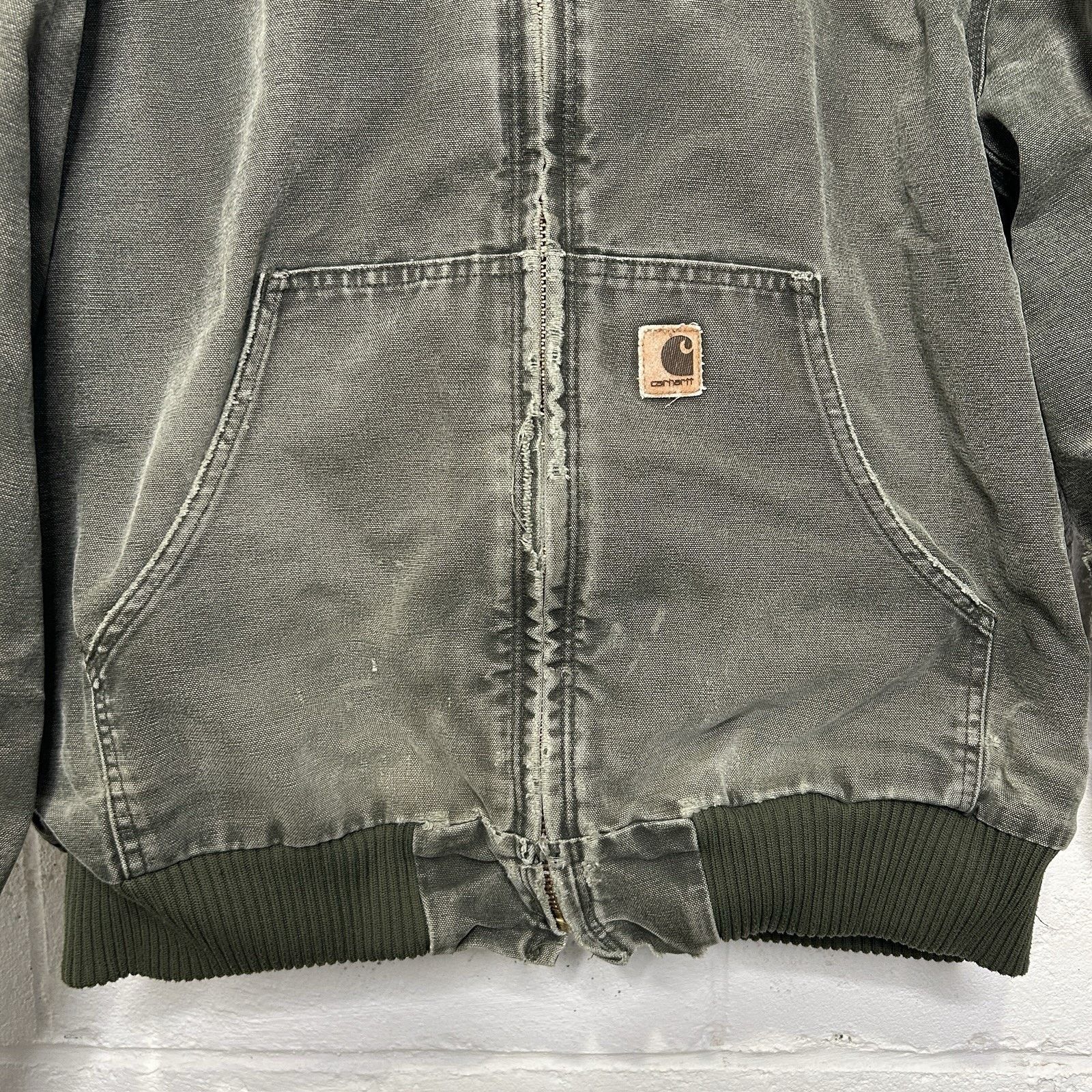 Carhartt Vintage Carhartt Quilted Hooded Active Jacket “Moss” J130 Size US L / EU 52-54 / 3 - 4 Thumbnail