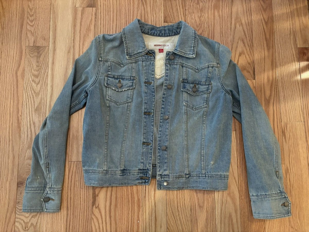 Mossimo Vintage Jean Jacket Size XL / US 12-14 / IT 48-50 - 3 Thumbnail