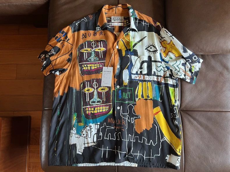 Wacko Maria Basquiat Short Sleeve Shirt- DMC