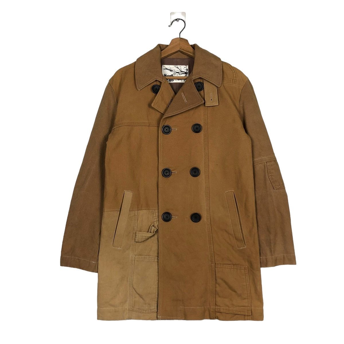 Japanese Brand 🔥VINTAGE DETROIT DUCK CANVAS CHORE JACKET NRF HIDDEN COLLAR Size US S / EU 44-46 / 1 - 3 Thumbnail