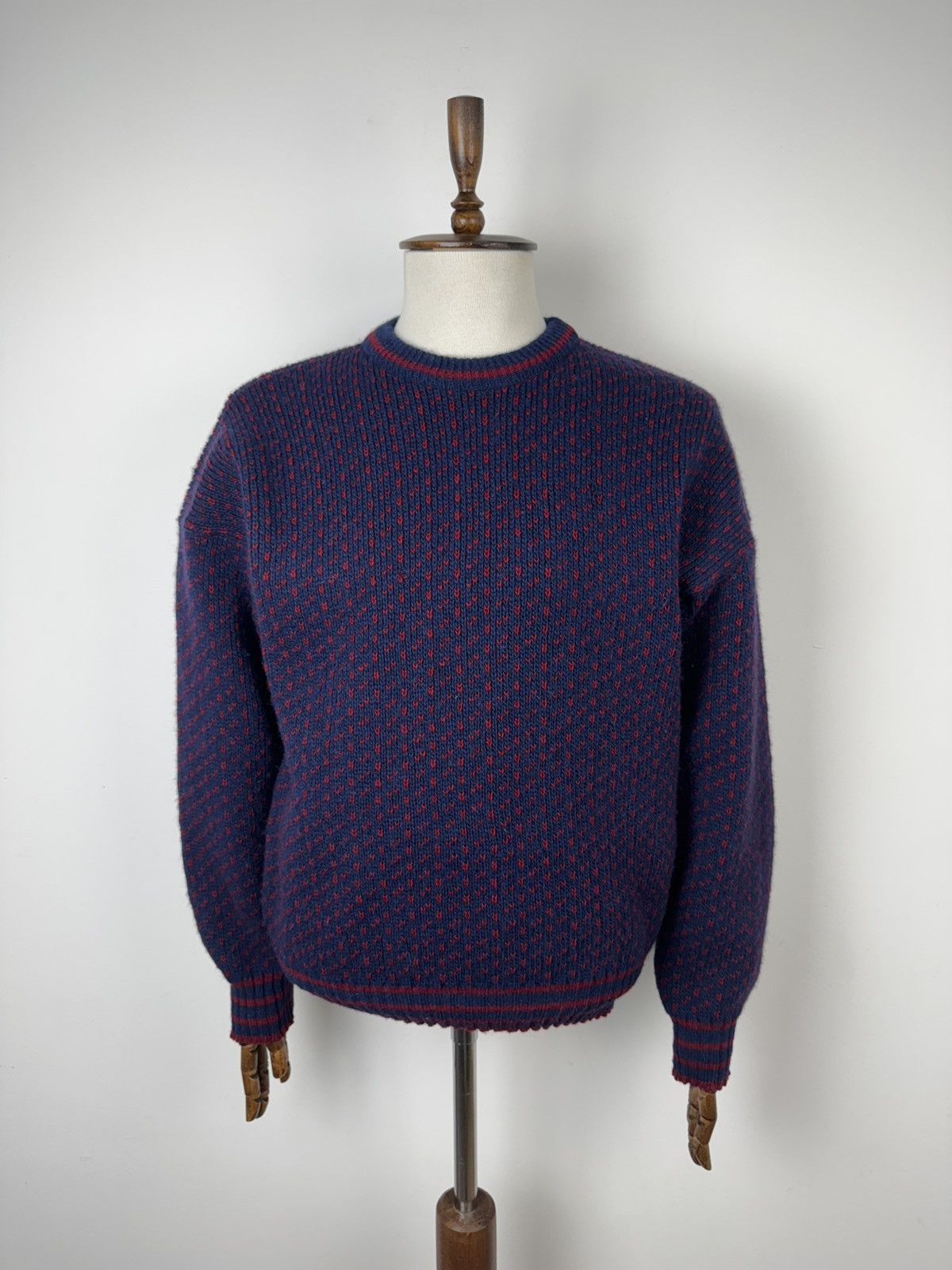 Vintage Vintage Pakeman Catto Carter Wool Sweater Knitted Pullover Size US L / EU 52-54 / 3 - 1 Thumbnail