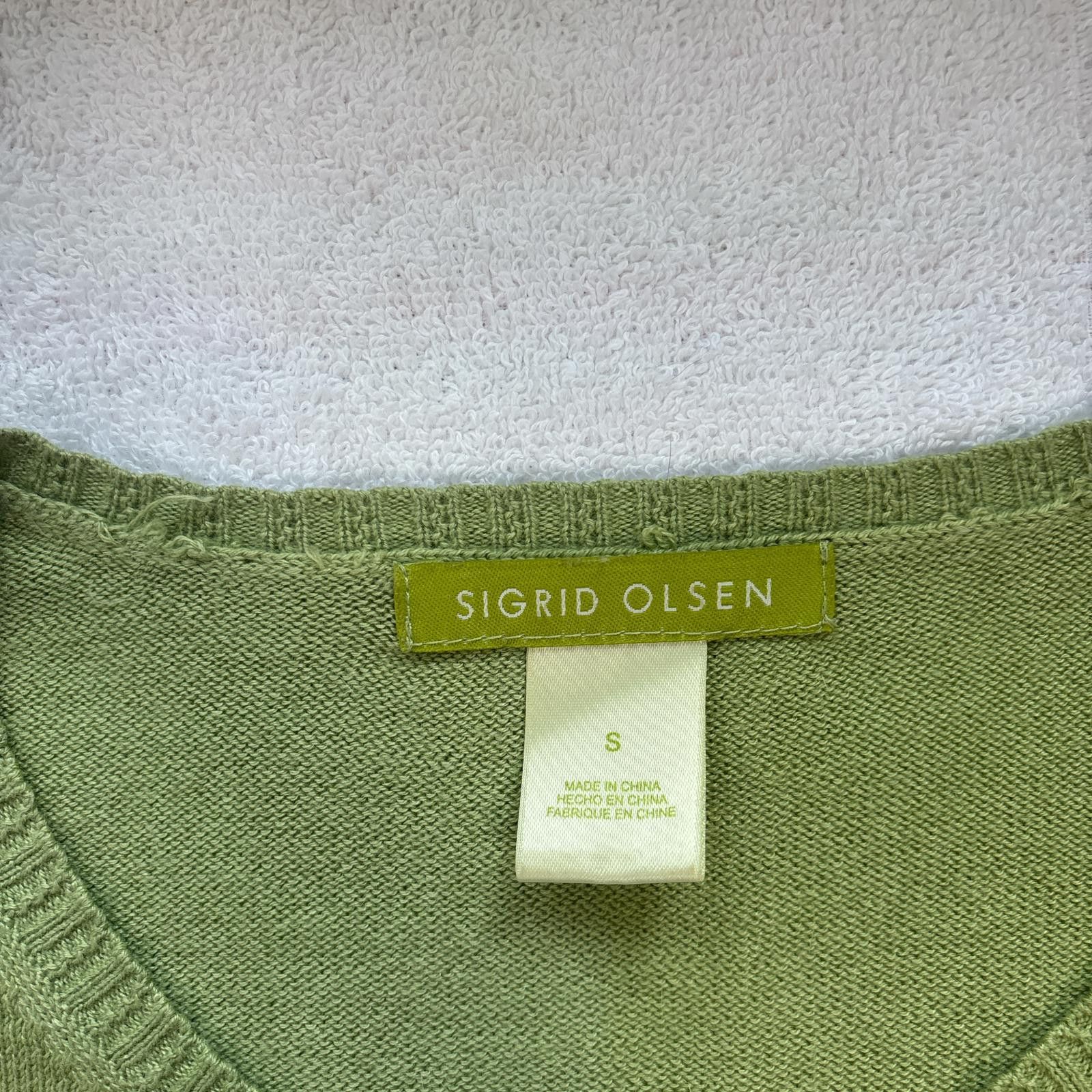 Other vintage cozy sage green fitted cardigan Size S / US 4 / IT 40 - 4 Thumbnail