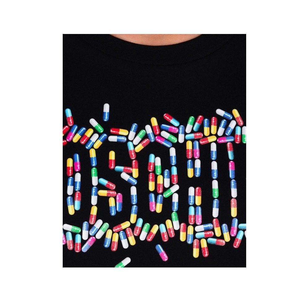 Moschino SS17 Moschino Couture X Jeremy Scott Pills Logo T-shirt Size XXS / US 00 / IT 34 - 6 Thumbnail
