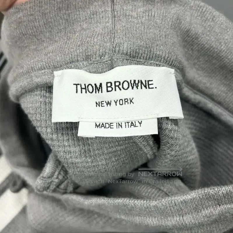 Thom Browne Thom Browne Gray Cotton Striped Shorts . Size US 27 - 4 Thumbnail
