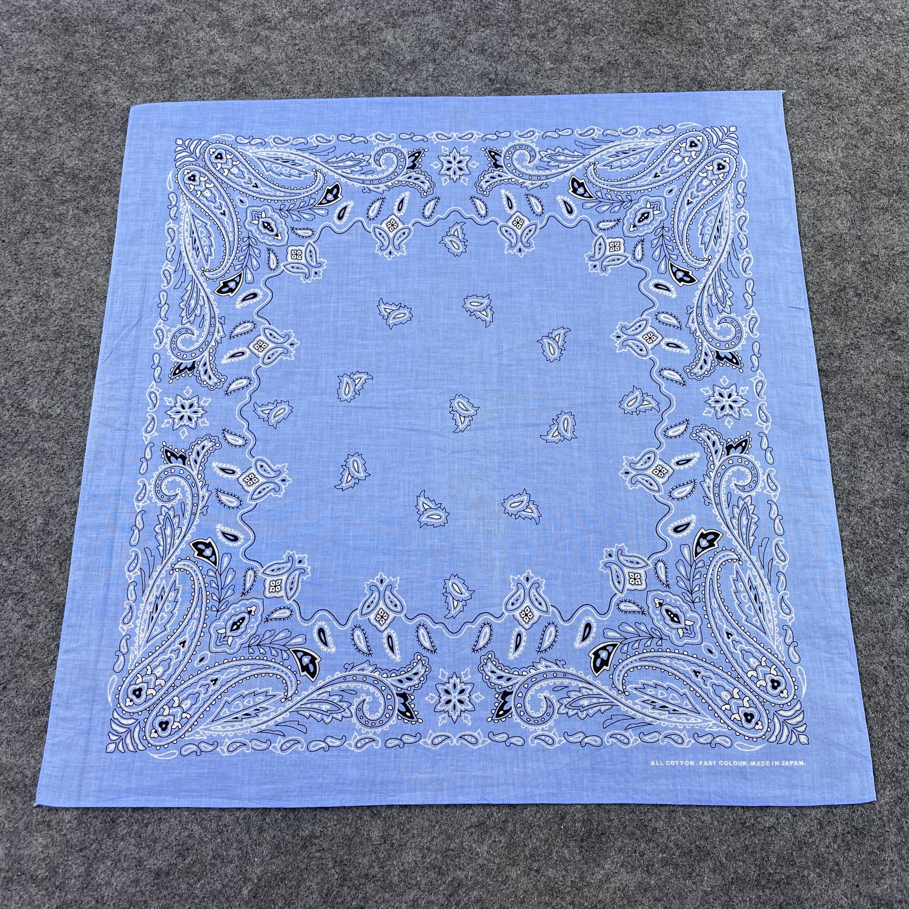 Japanese Brand Paislee Handkerchief / Bandana / Neckerchief-B1426 Size ONE SIZE - 1 Thumbnail