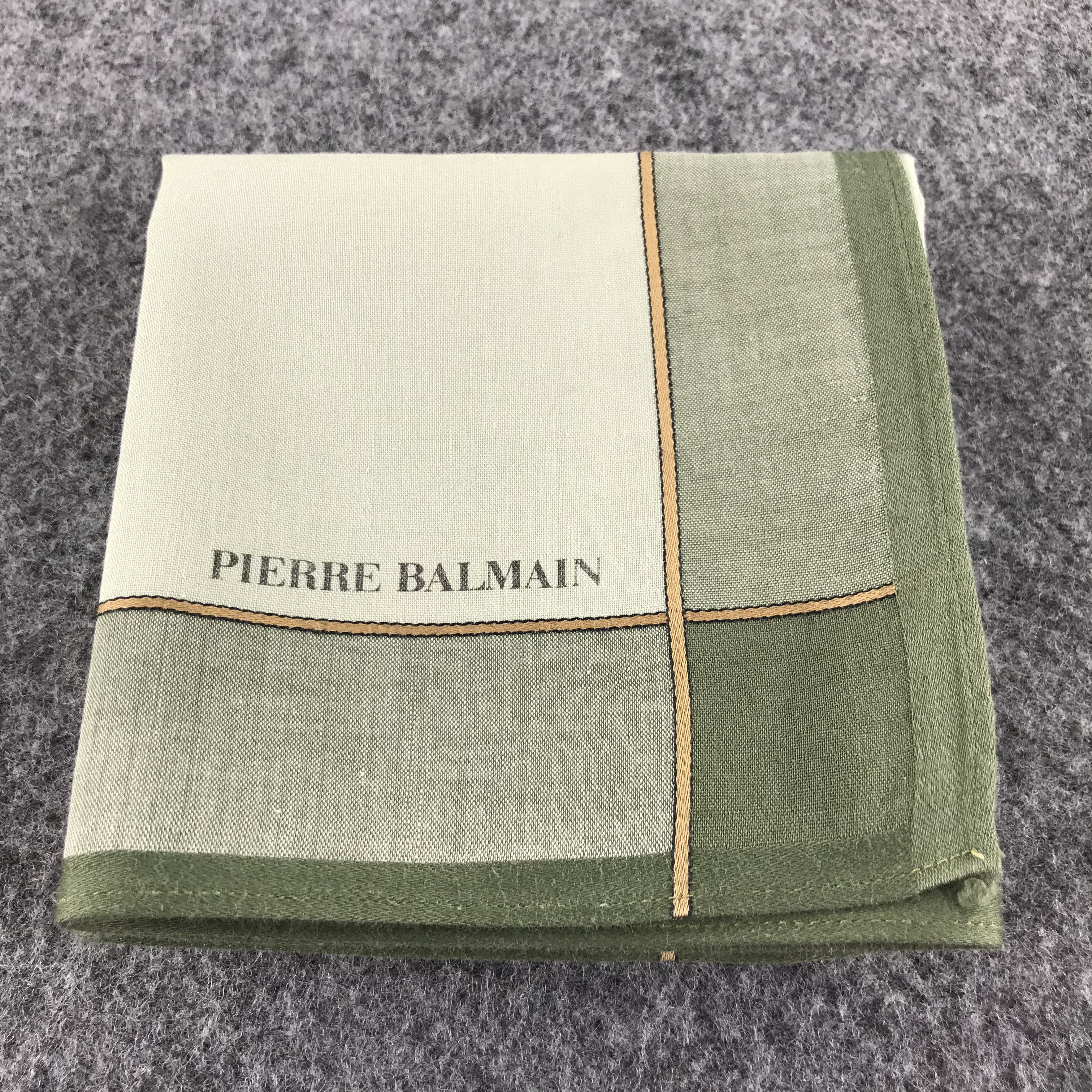 Pierre Balmain Pierre Balmain Handkerchief Neckerchief Bandana H148 Size ONE SIZE - 8 Thumbnail