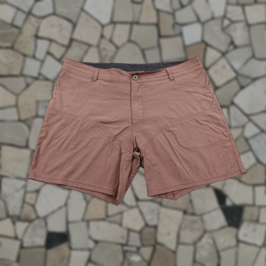 Kuhl Shorts Mens 38 Brown Renegade Rock Hiking Trail Outdoors Flex Lightweight Chino Casual Travel Workwear Pockets Breathable