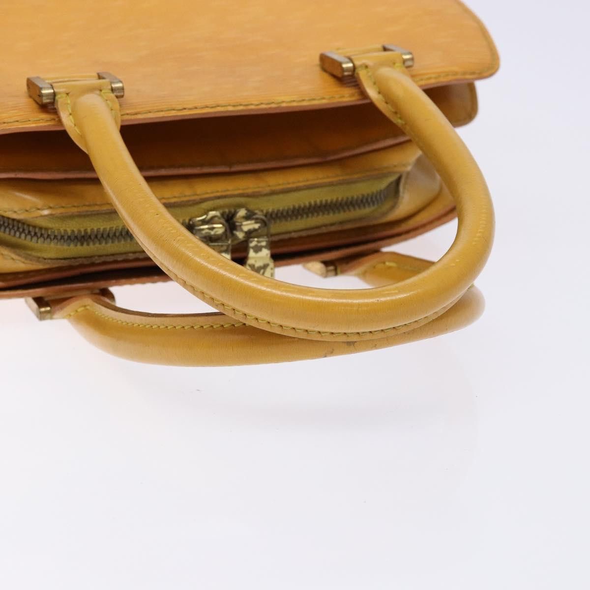 Louis Vuitton LOUIS VUITTON Epi Triana Hand Bag Yellow Size ONE SIZE - 7 Thumbnail