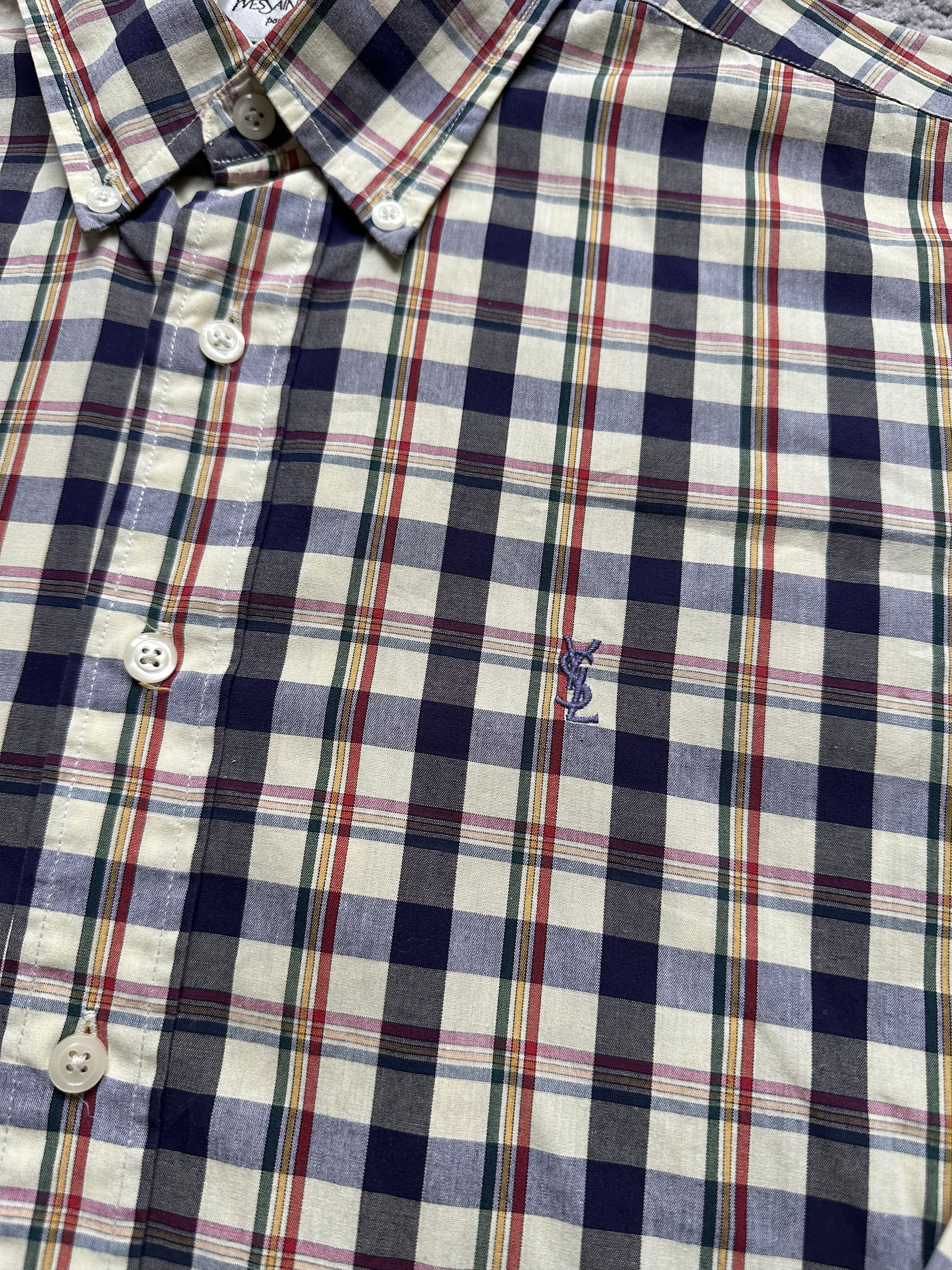 Yves Saint Laurent Yves Saint Laurent shirt Size US L / EU 52-54 / 3 - 4 Thumbnail
