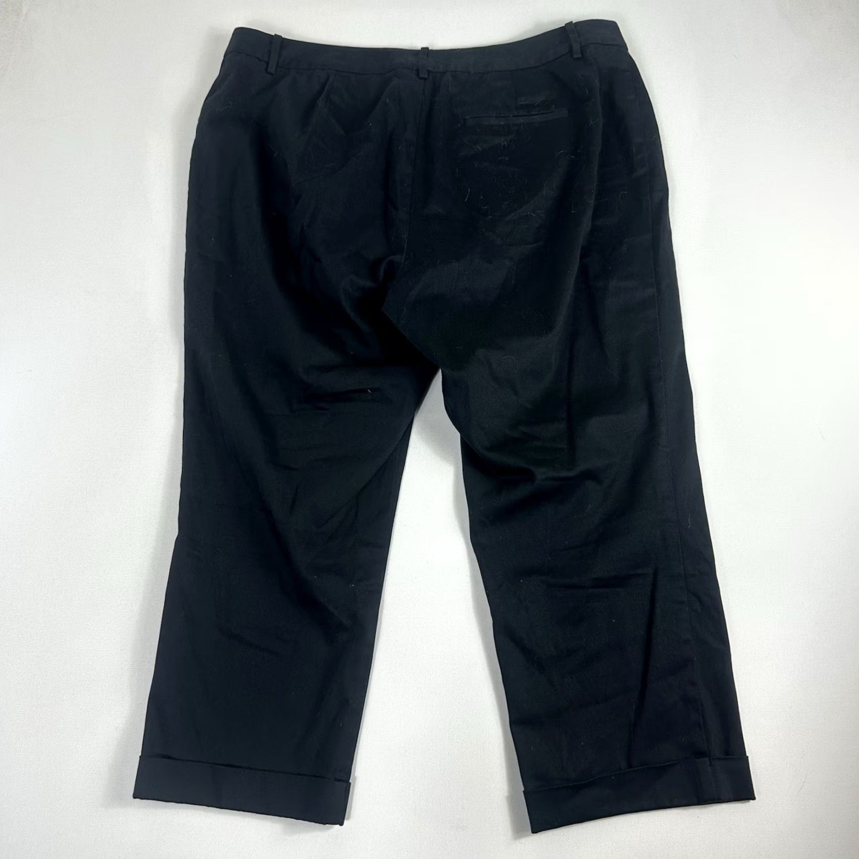 Ralph Lauren Lauren Ralph Lauren Jeans Co Womens Pants 18W Black Cropped Ankle Pants Womens 18W Black Cropped Ankle Size 40" / US 18 - 2 Thumbnail
