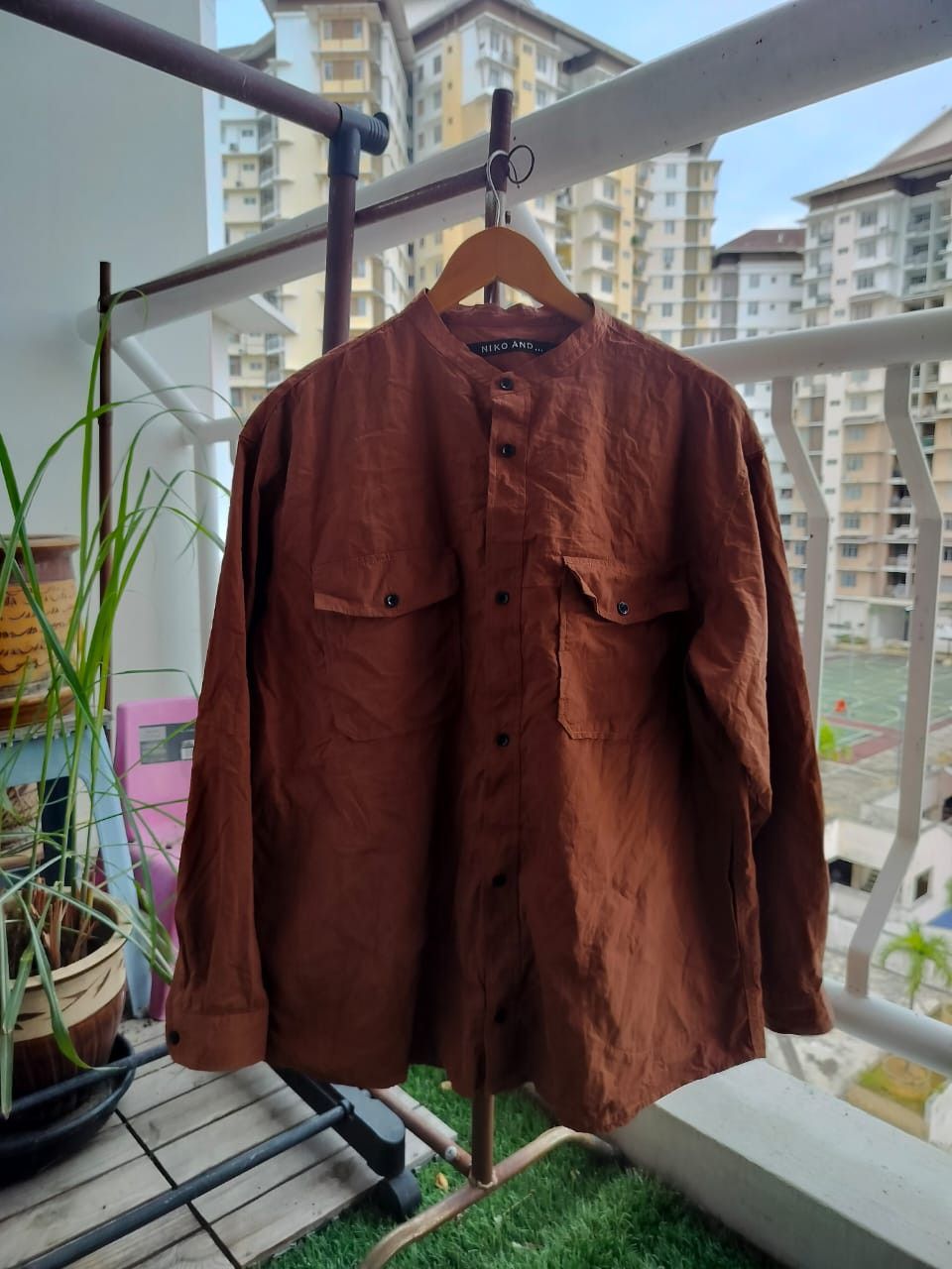 Japanese Brand Niko And double pocket shirt Size US L / EU 52-54 / 3 - 1 Thumbnail