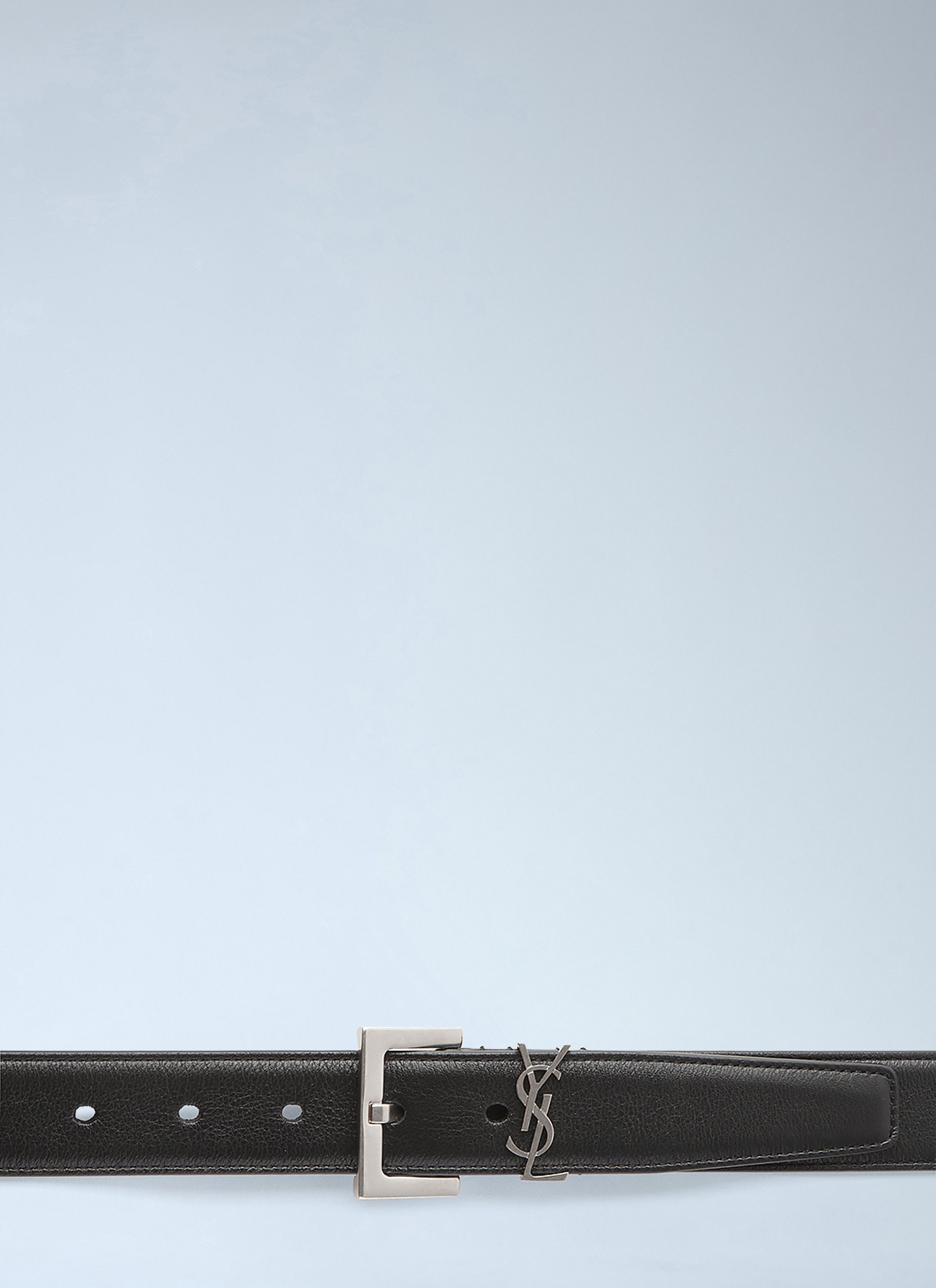 Saint Laurent Paris Leather Belt Size ONE SIZE - 1 Thumbnail