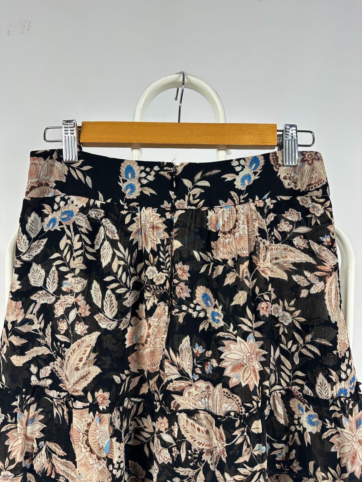 Sezane Sezane Carolina Floral Print Mini Skirt Size 26" / US 2 / IT 38 - 12 Thumbnail