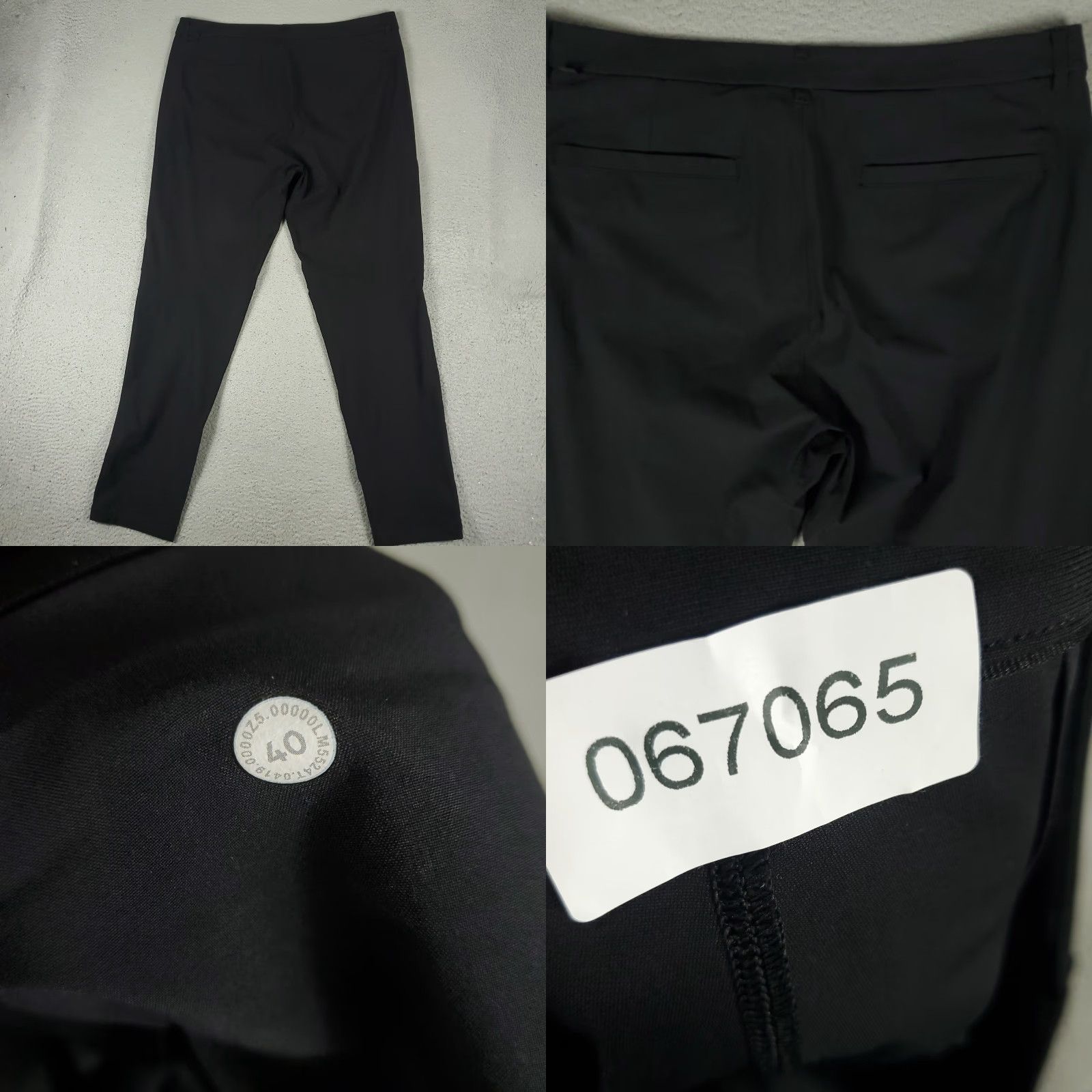 Lululemon Lululemon Pants Mens 40x33 Black Chino Straight 40 Regular Pockets Sl as h Pocket Flat Front Business Casual Formal Travel Wedding Workwear Size US 40 / EU 56 - 8 Thumbnail