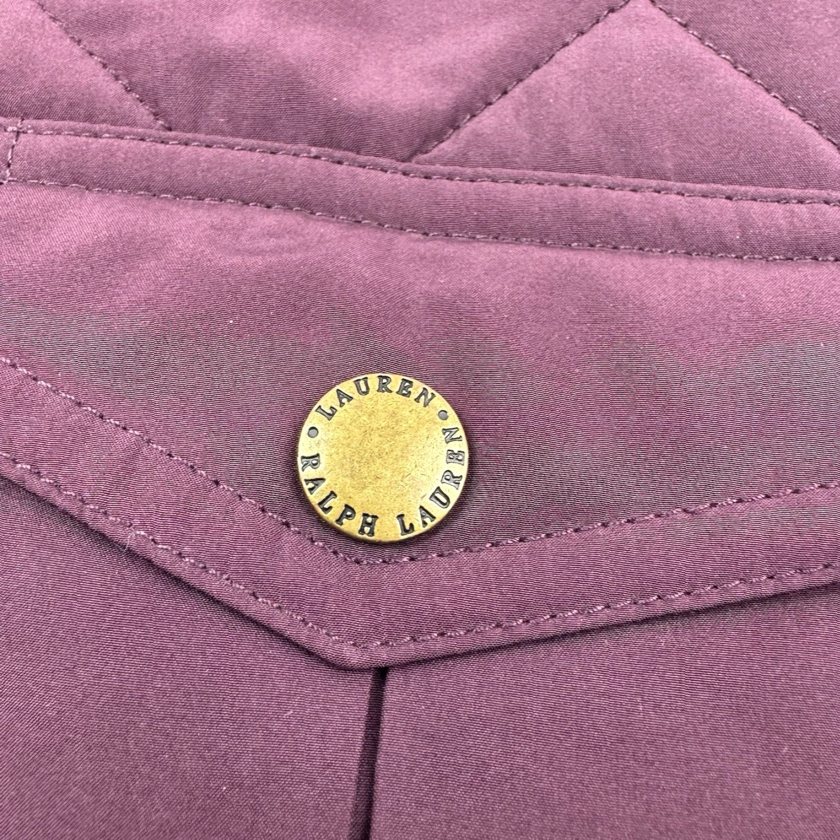 Ralph Lauren VINTAGE Lauren Ralph Lauren Vest Womens Small Equestrian Puffer Lightweight Red 90s Y2K Hipster Casual Zip Snap Womens Vest Size S / US 4 / IT 40 - 3 Thumbnail