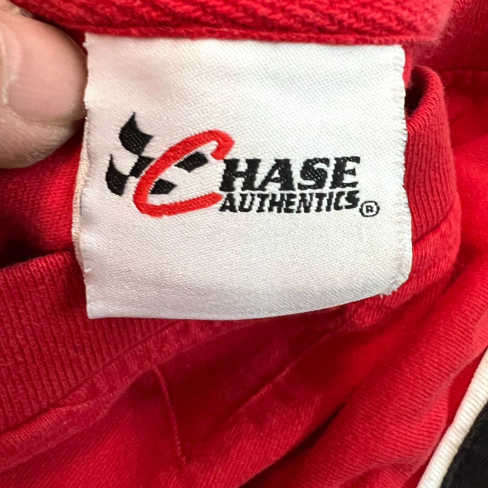 Chase Authentics VINTAGE Budweiser 8 Chase Authentics Mens Red Long Sleeves Graphic T Shirt Size XXL Size US XXL / EU 58 / 5 - 6 Thumbnail